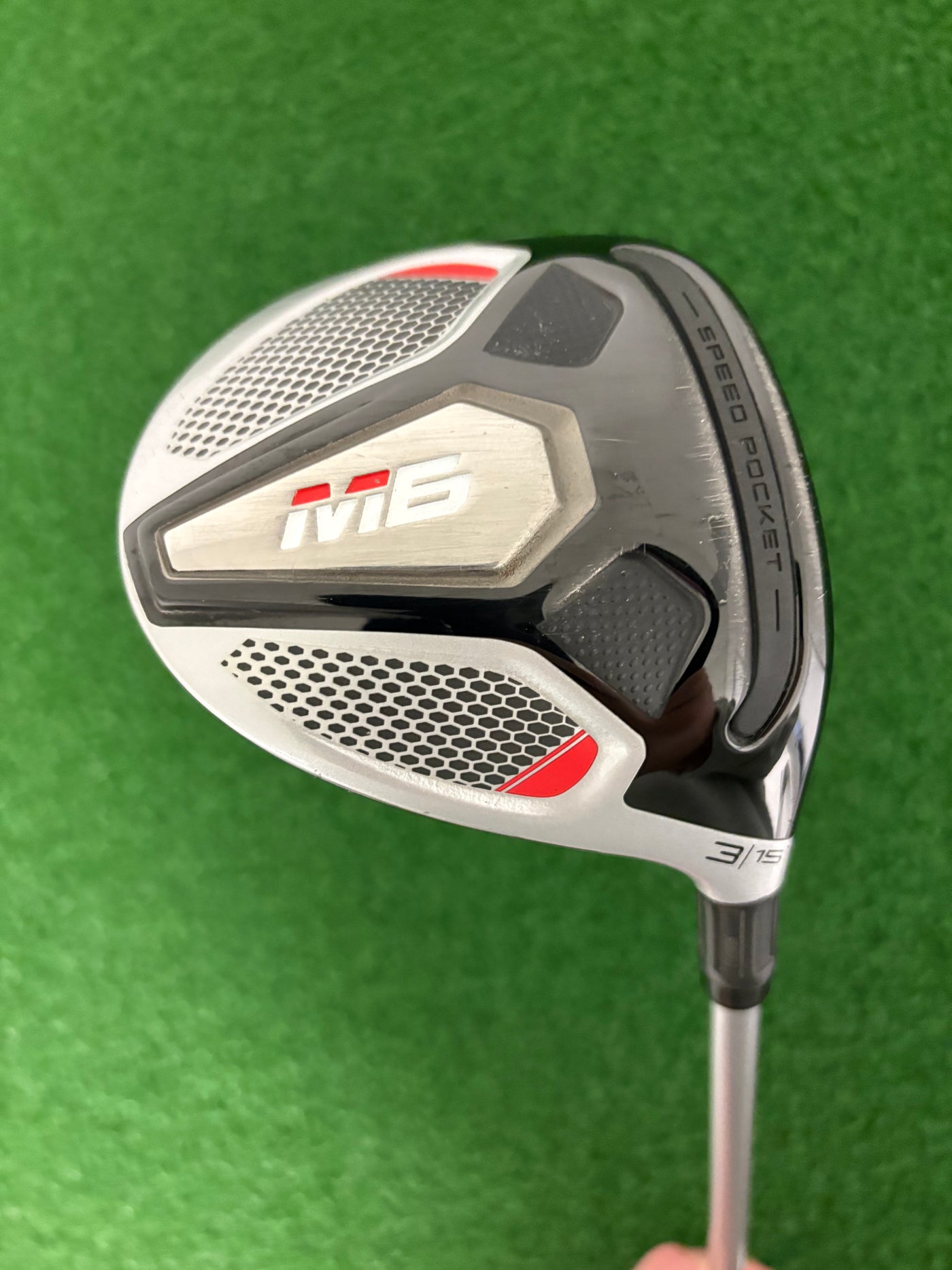 Taylormade M6 15* 3 Wood (Stiff)