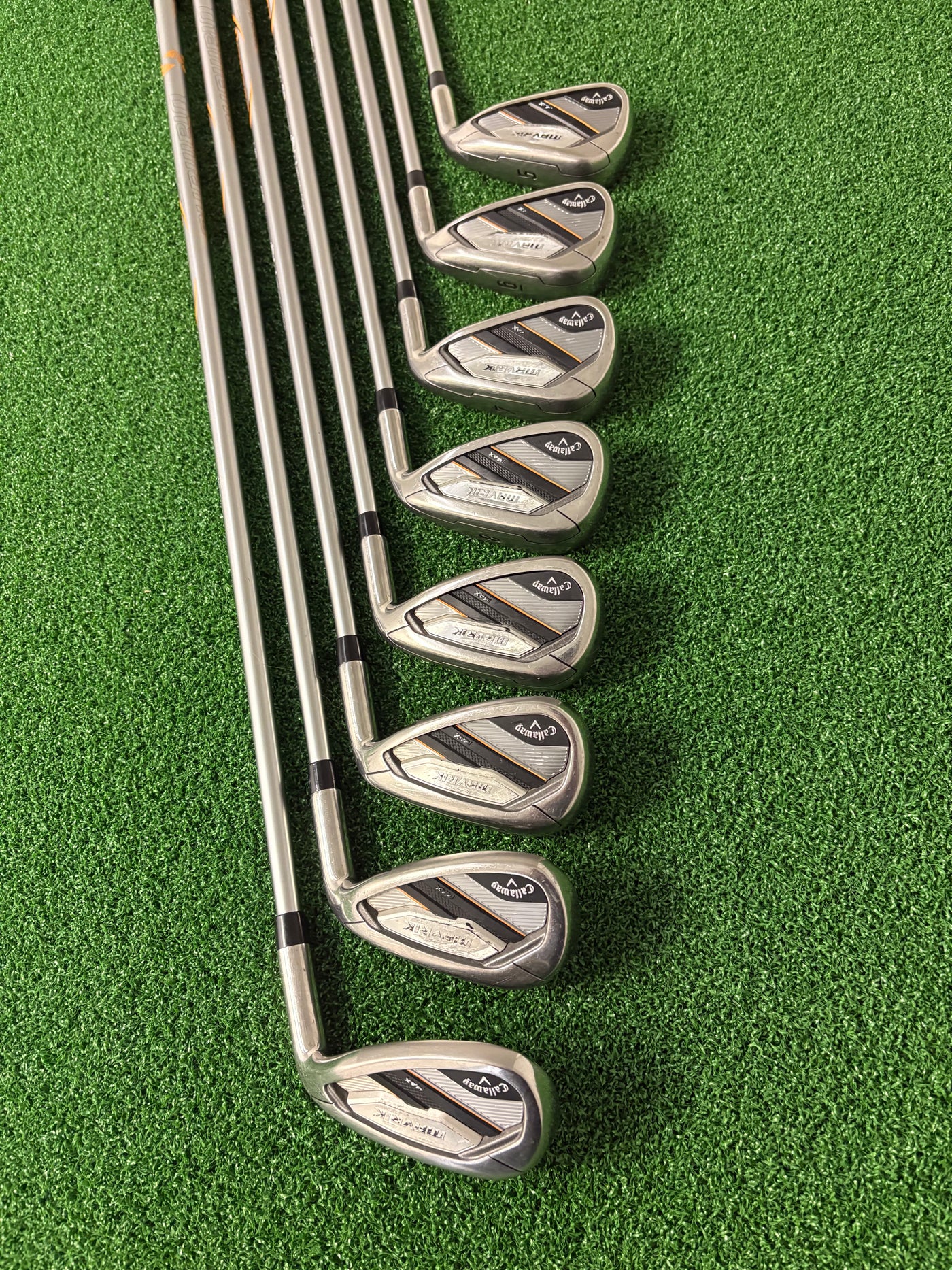 Callaway Mavrik Max 5-PW + AW + SW (Stiff/Regular)