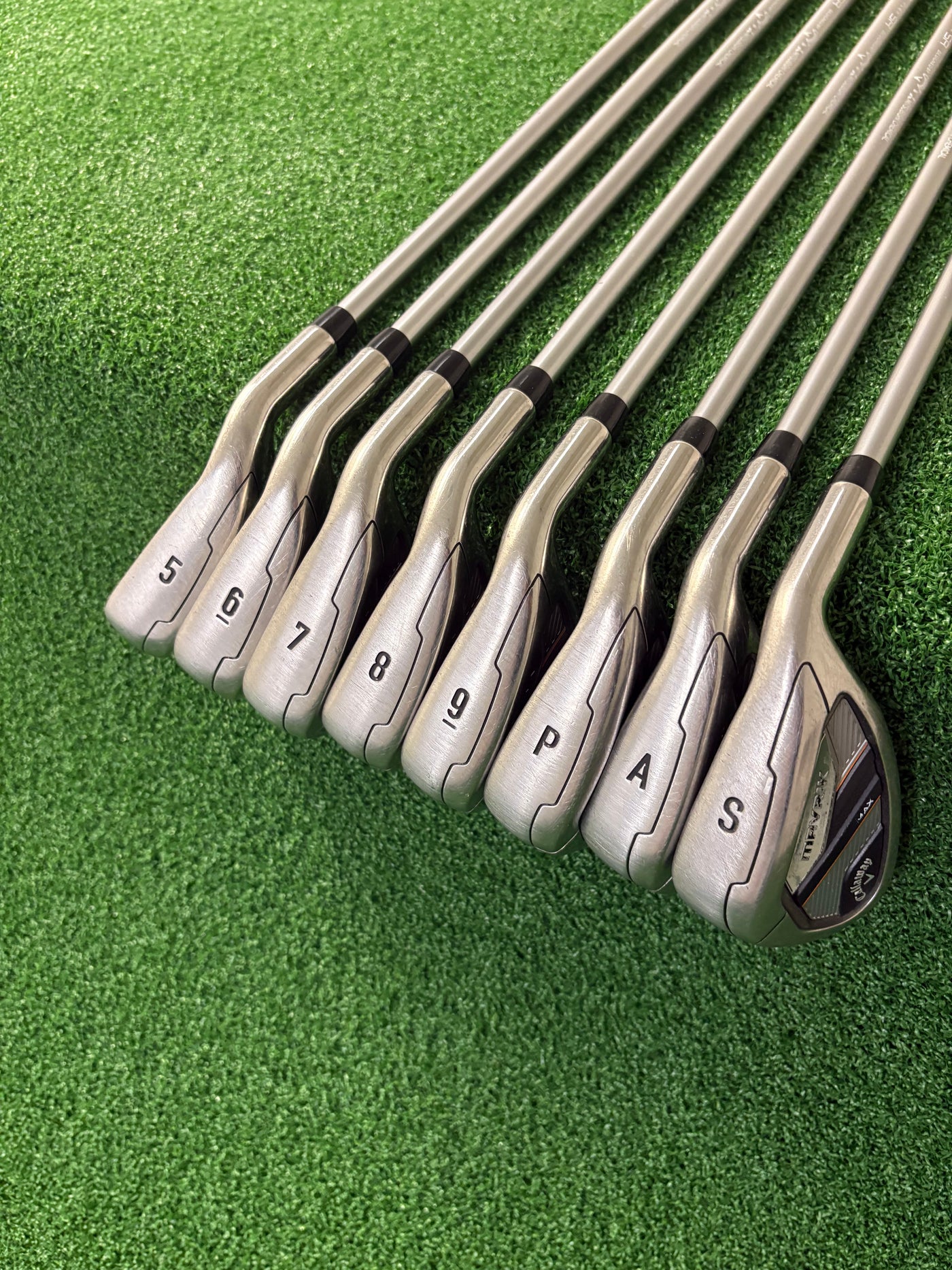 Callaway Mavrik Max 5-PW + AW + SW (Stiff/Regular)