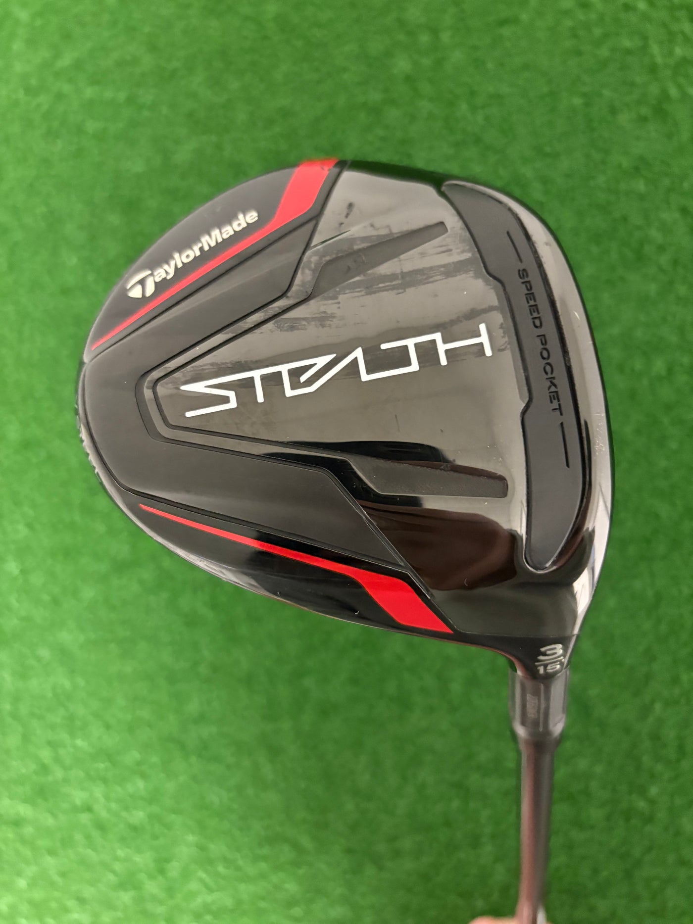 Taylormade Stealth 15* 3 Wood (Stiff)