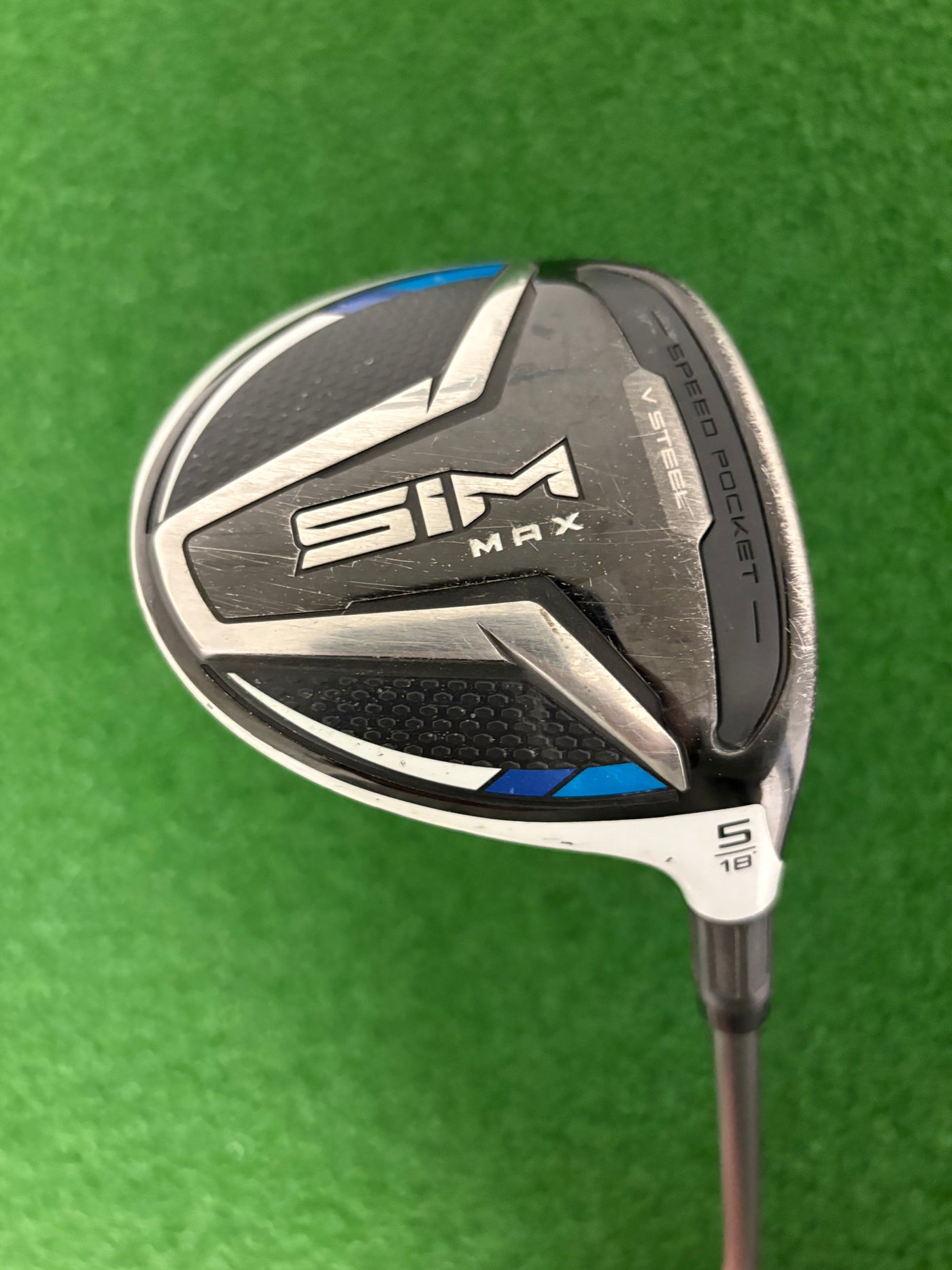 Taylormade Sim Max 18* 5 Wood (Regular)