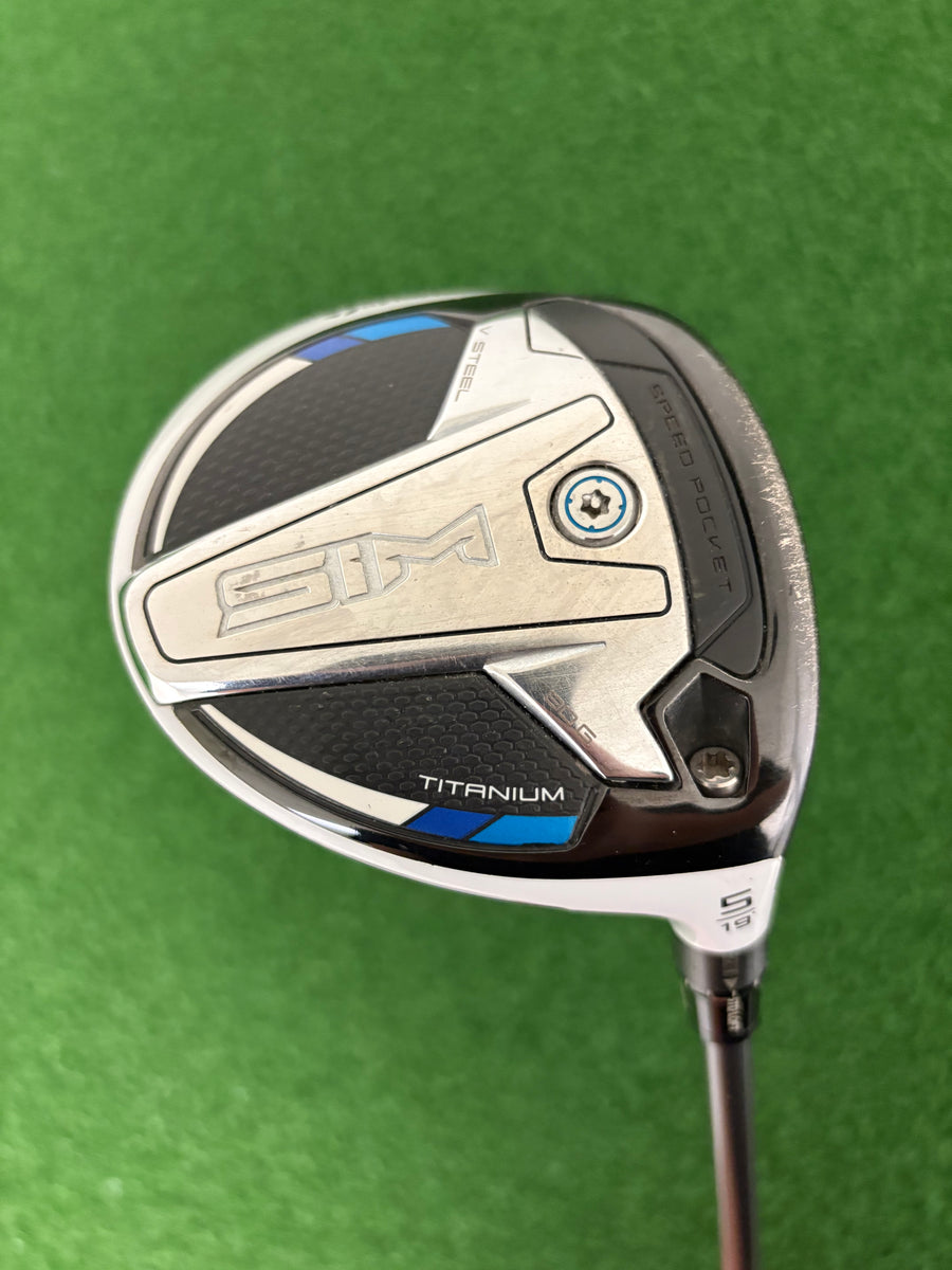 Taylormade Sim Titanium 19* 5 Wood (Stiff)