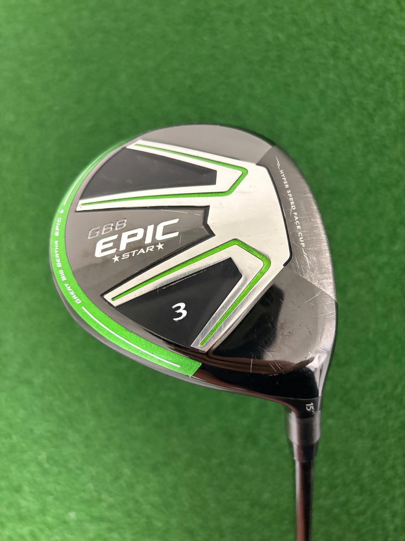 Callaway GBB Epic Star 15* 3 Wood (Stiff)