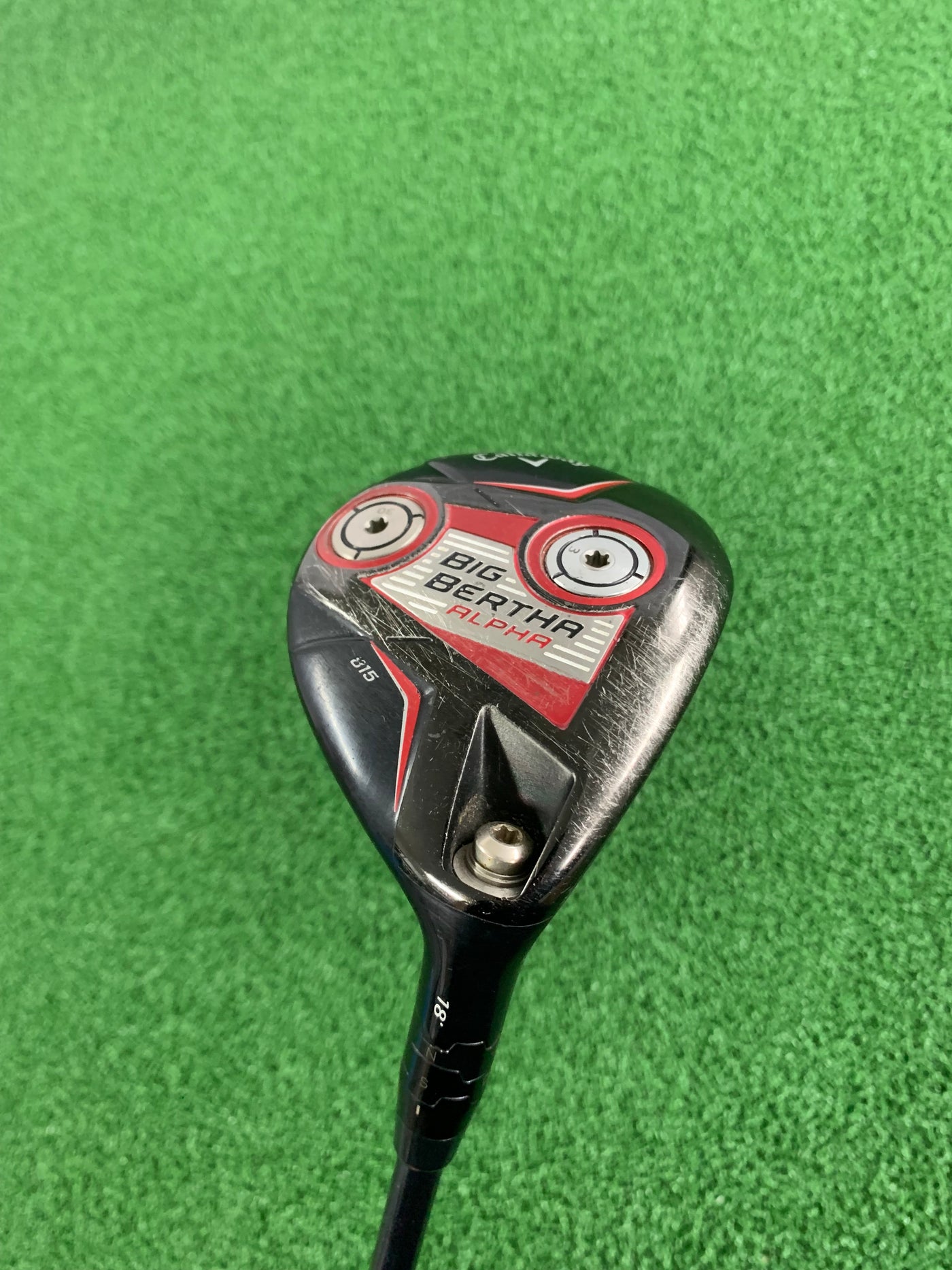 Callaway Great Big Bertha Alpha 815 18* 5 Wood (Stiff)