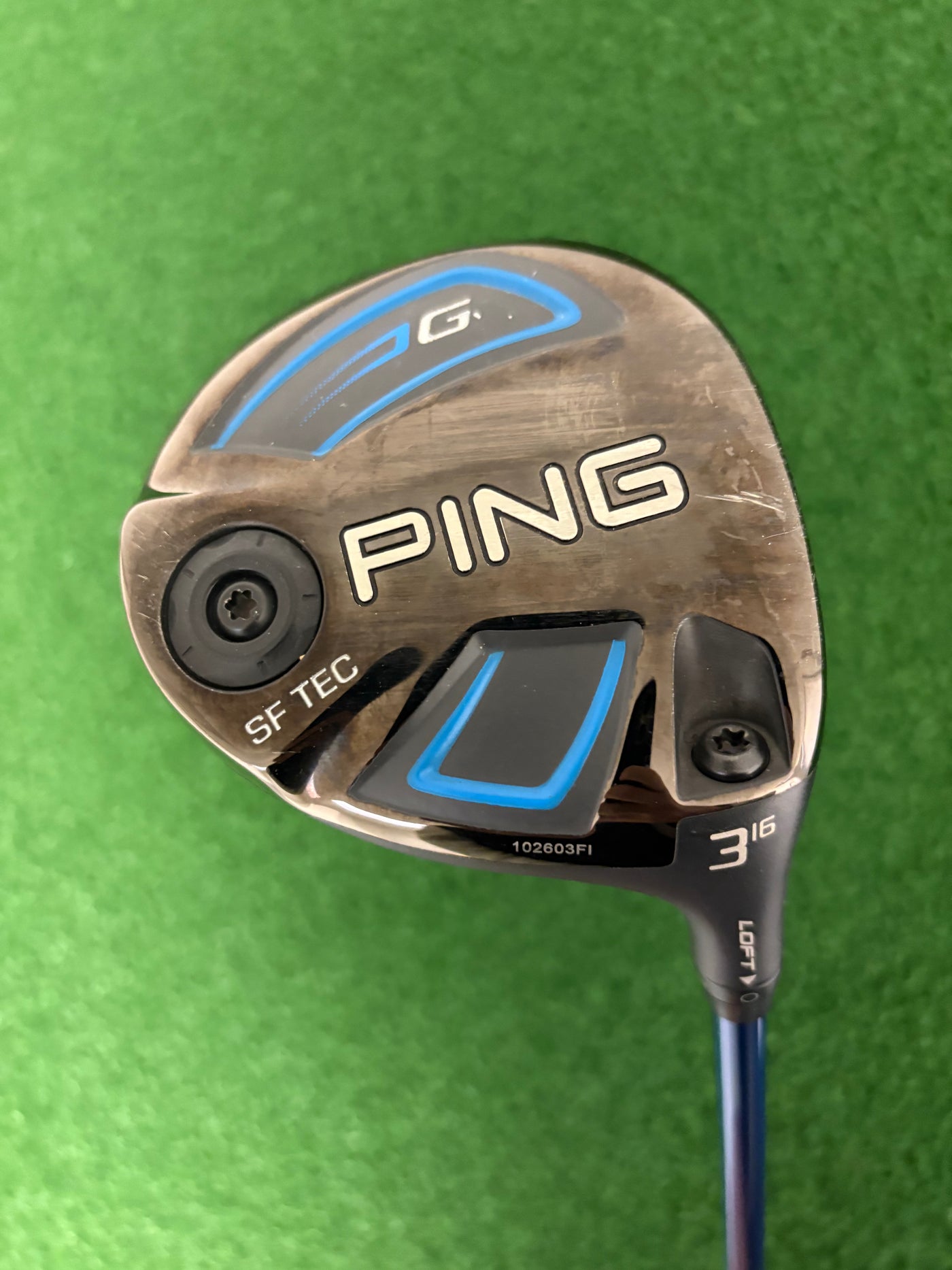 Ping G SF Tec 16* 3 Wood (Stiff/Regular)