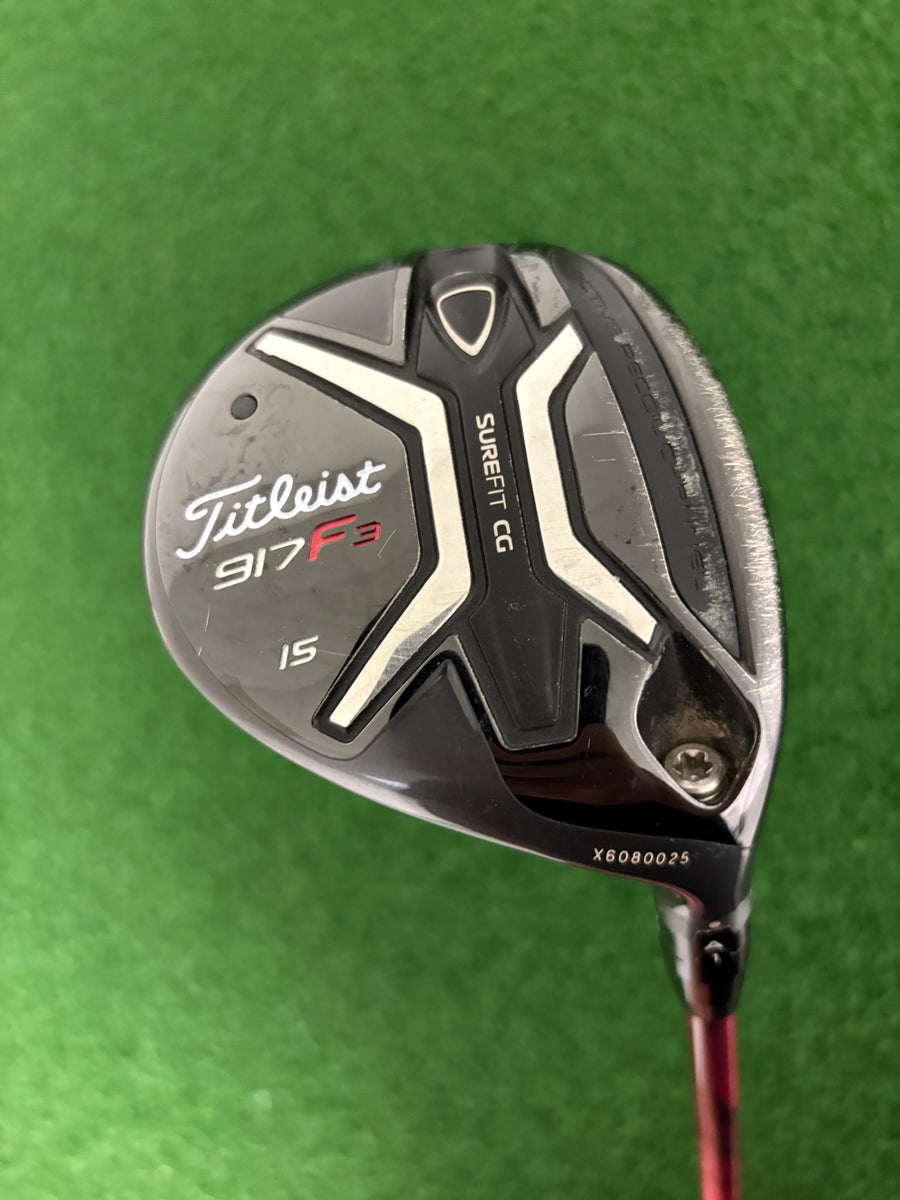 Titleist 917F3 15* 3 Wood (Stiff)
