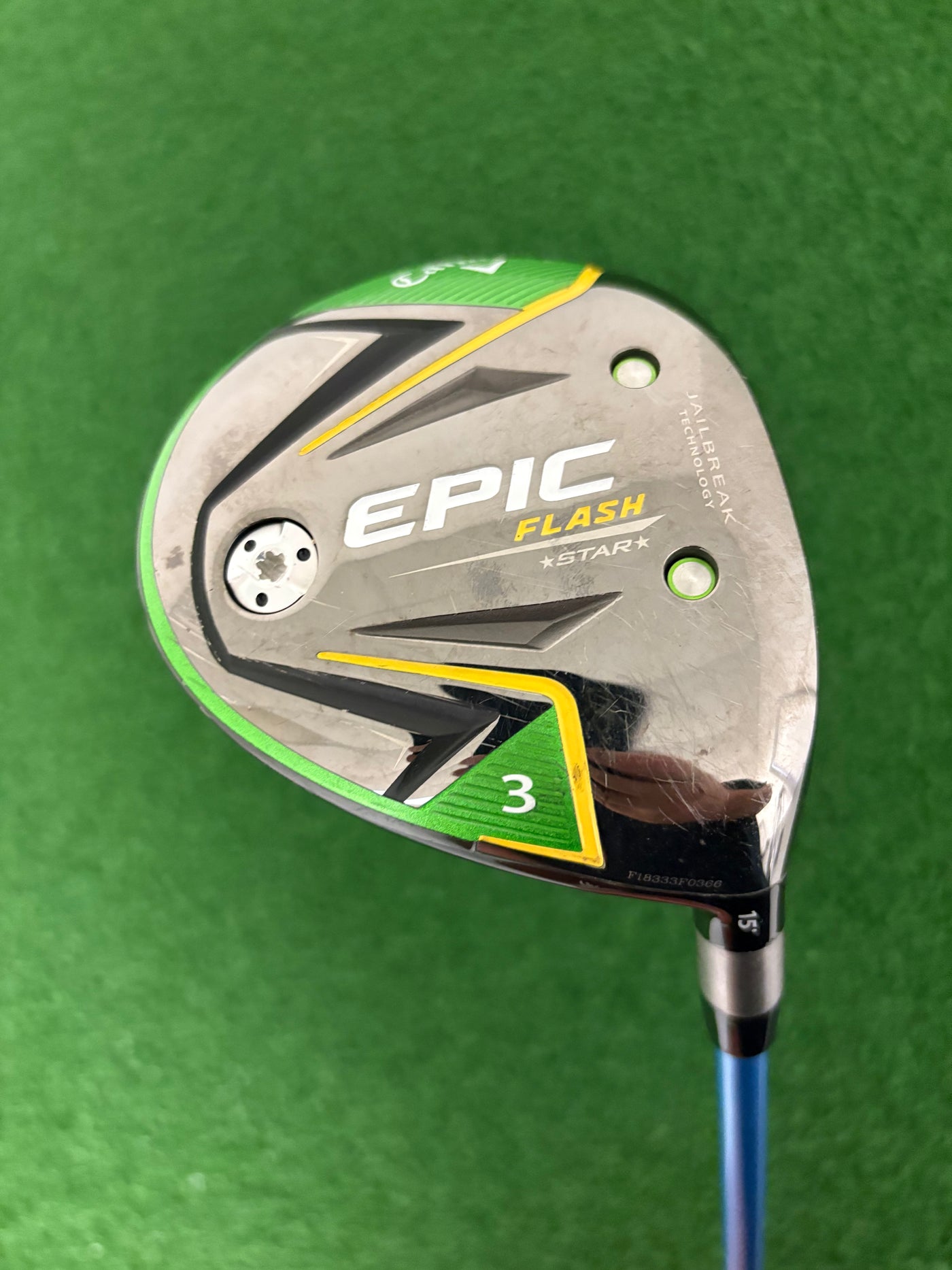 Callaway Epic Flash Star 15* 3 Wood (Stiff)