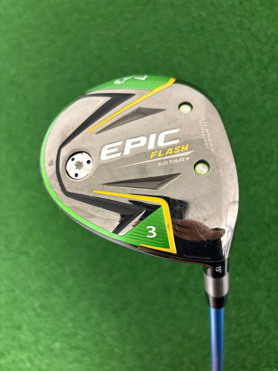 Callaway Epic Flash Star 15* 3 Wood (Stiff)