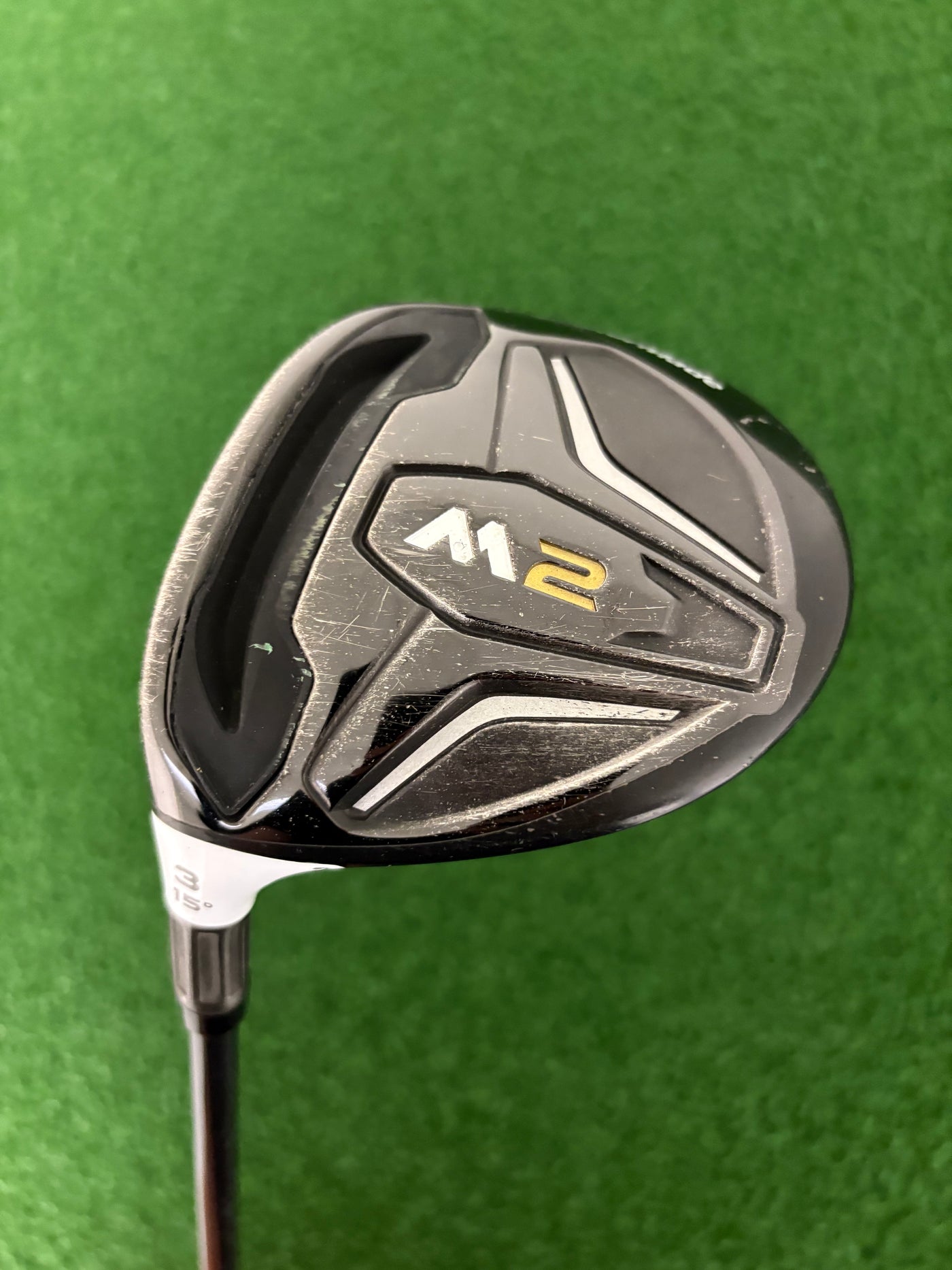 Taylormade M2 15* 3 Wood (Stiff) L/H
