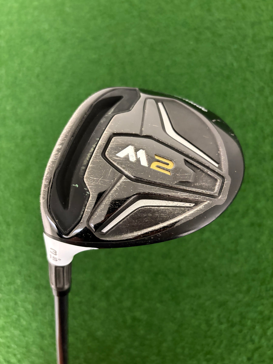 Taylormade M2 15* 3 Wood (Stiff) L/H