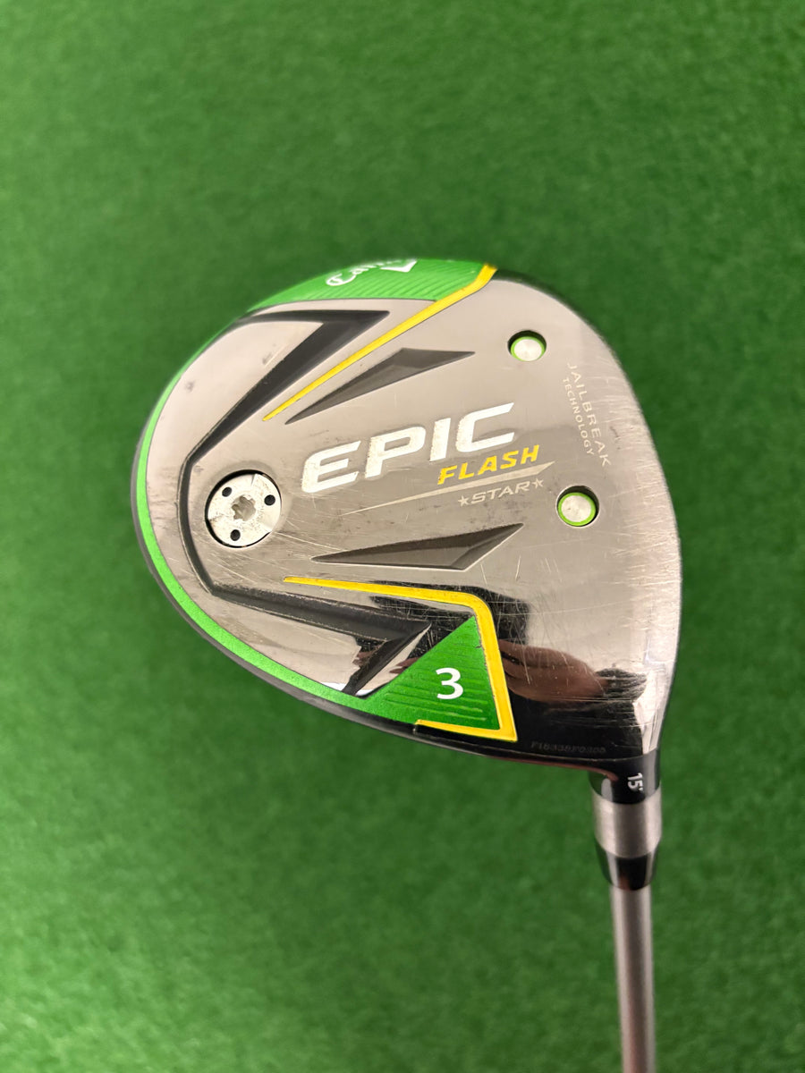 Callaway Epic Flash Star 15* 3 Wood (Stiff/Regular)