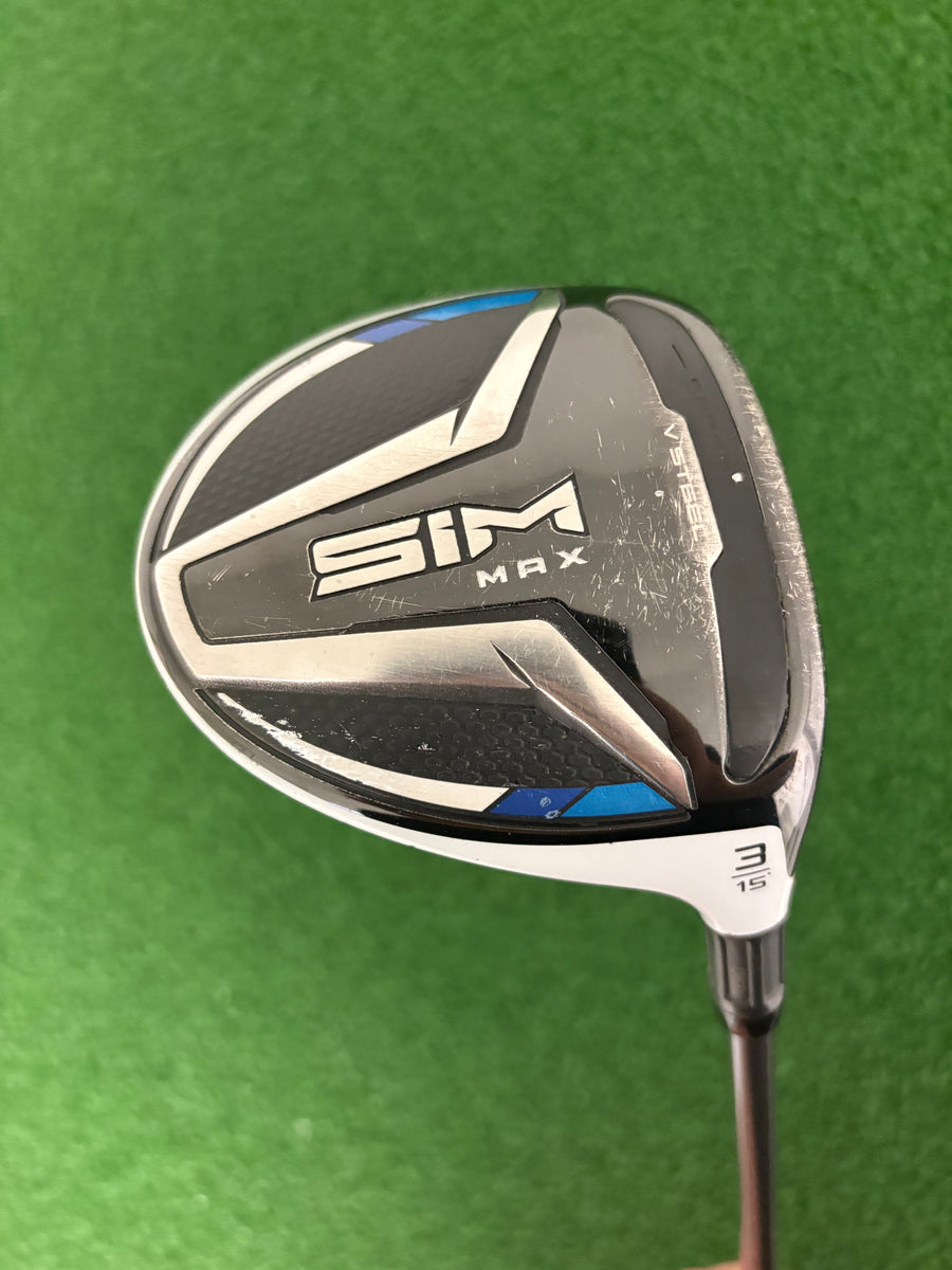 Taylormade Sim Max 15* 3 Wood (Stiff)