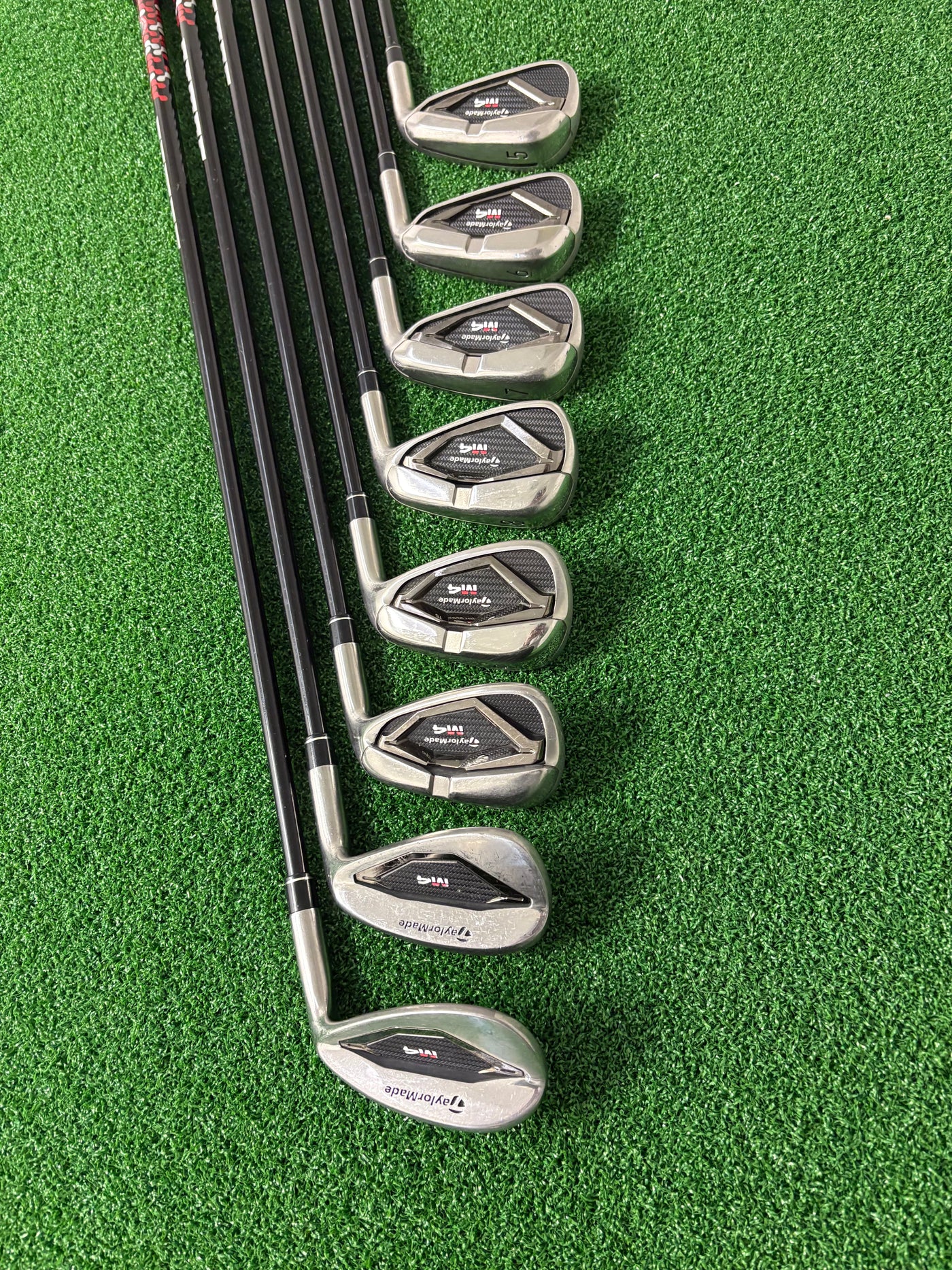 Taylormade M4 (2021) 5-PW + AW + SW (Stiff)