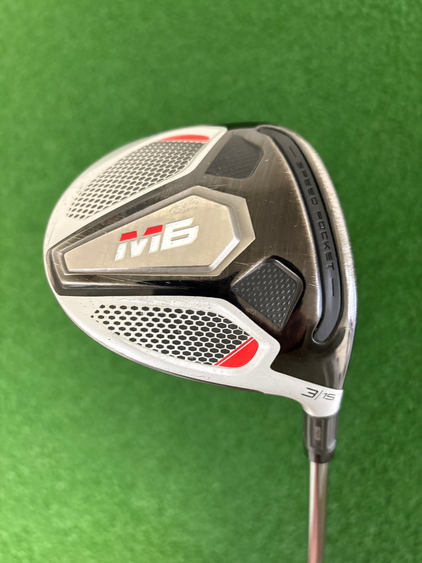 Taylormade M6 15* 3 Wood (Stiff)