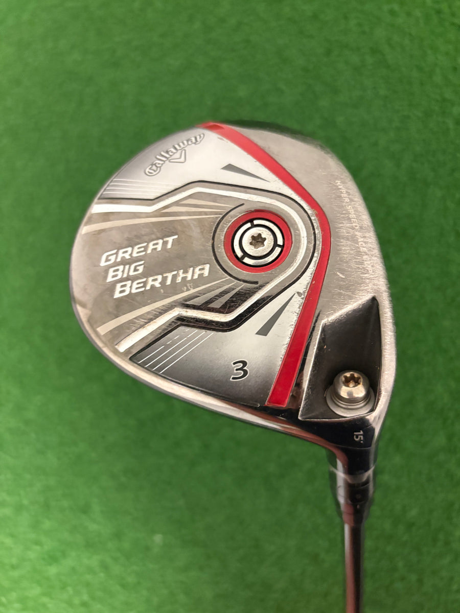 Callaway Great Big Bertha (2015) 15* 3 Wood (Stiff)