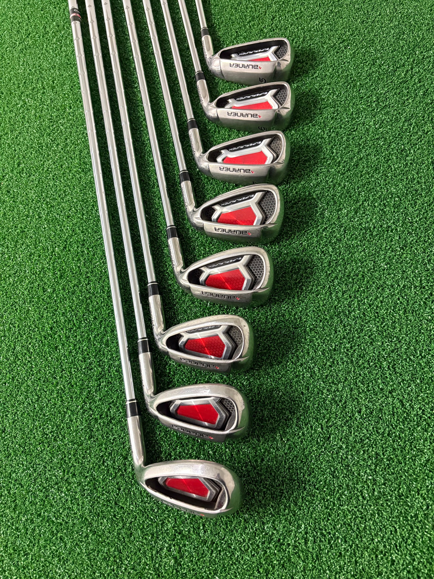 Taylormade Burner Super Launch 5-PW + AW + SW (Stiff)
