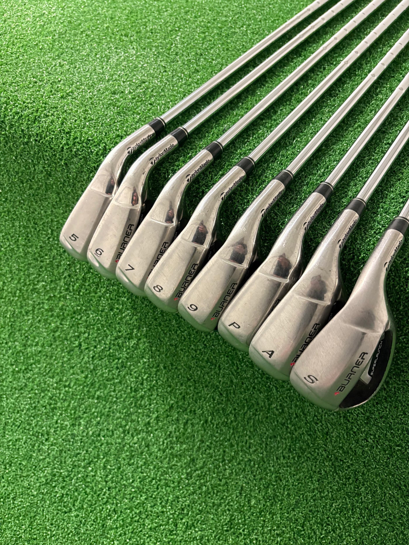 Taylormade Burner Super Launch 5-PW + AW + SW (Stiff)