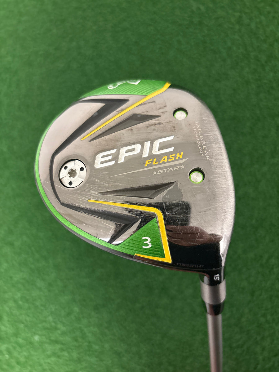 Callaway Epic Flash Star 15* 3 Wood (Stiff/Regular)