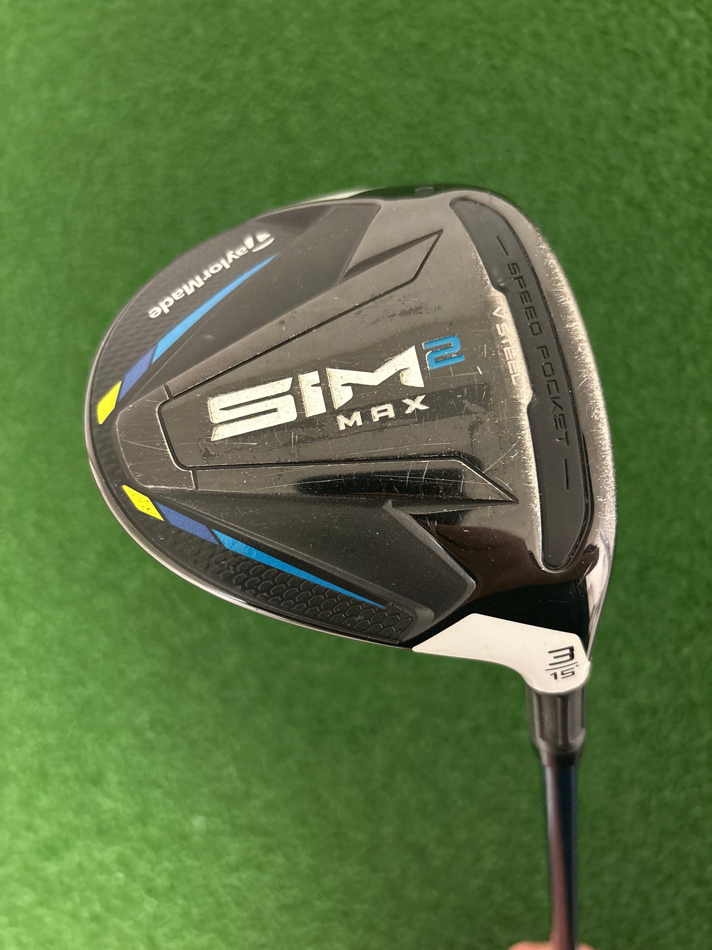 Taylormade Sim 2 Max 15* 3 Wood (Stiff)