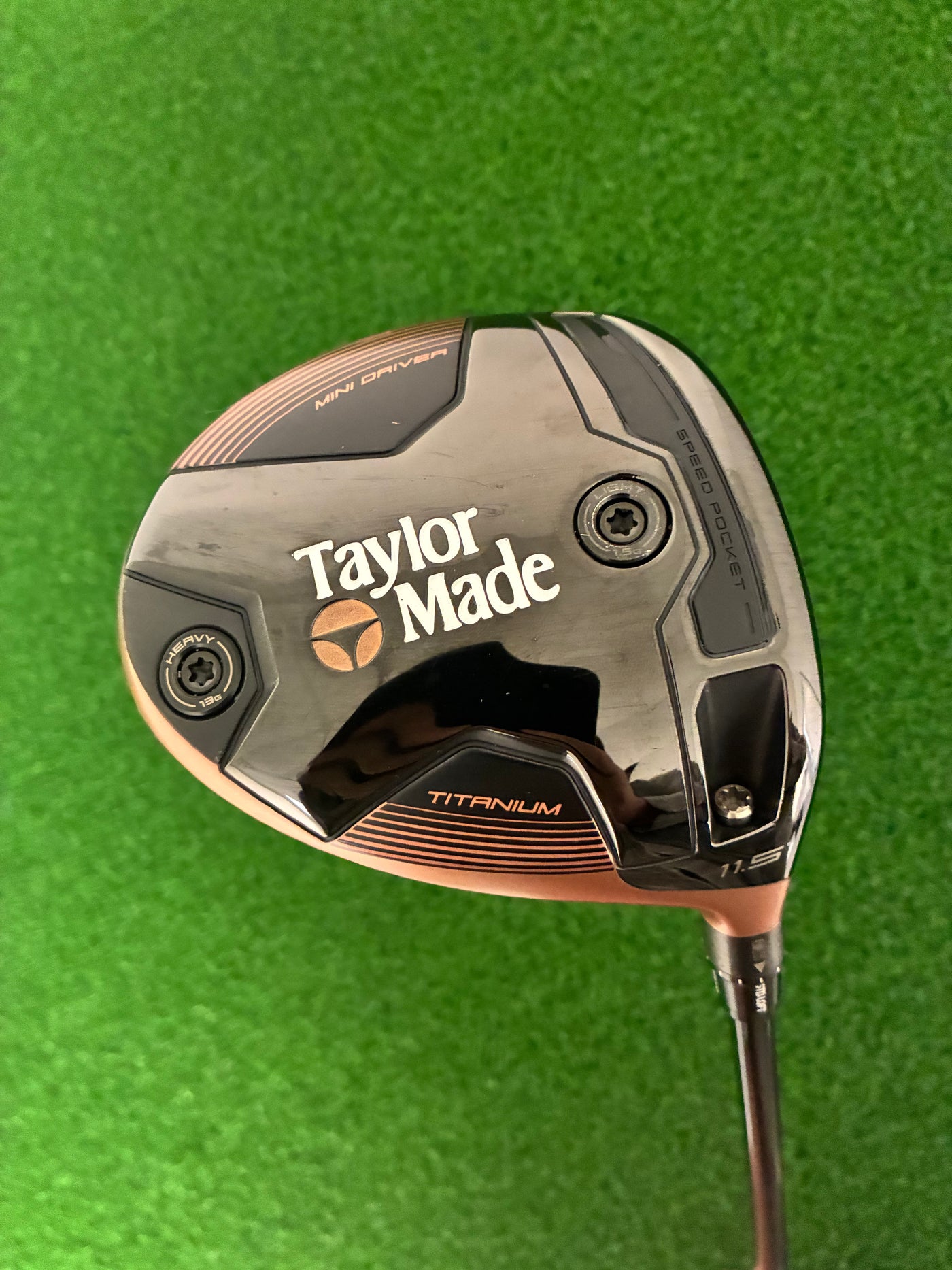 Taylormade BRNR (2024) Mini Driver  11.5* (Stiff)