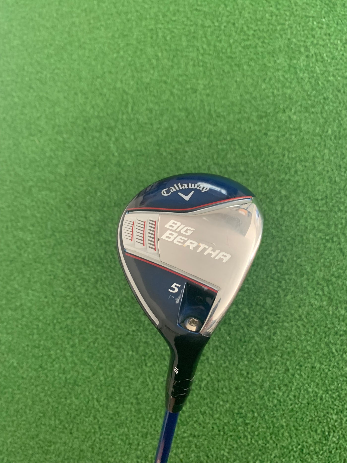 Callaway Big Bertha 18* 5 Wood (Stiff)