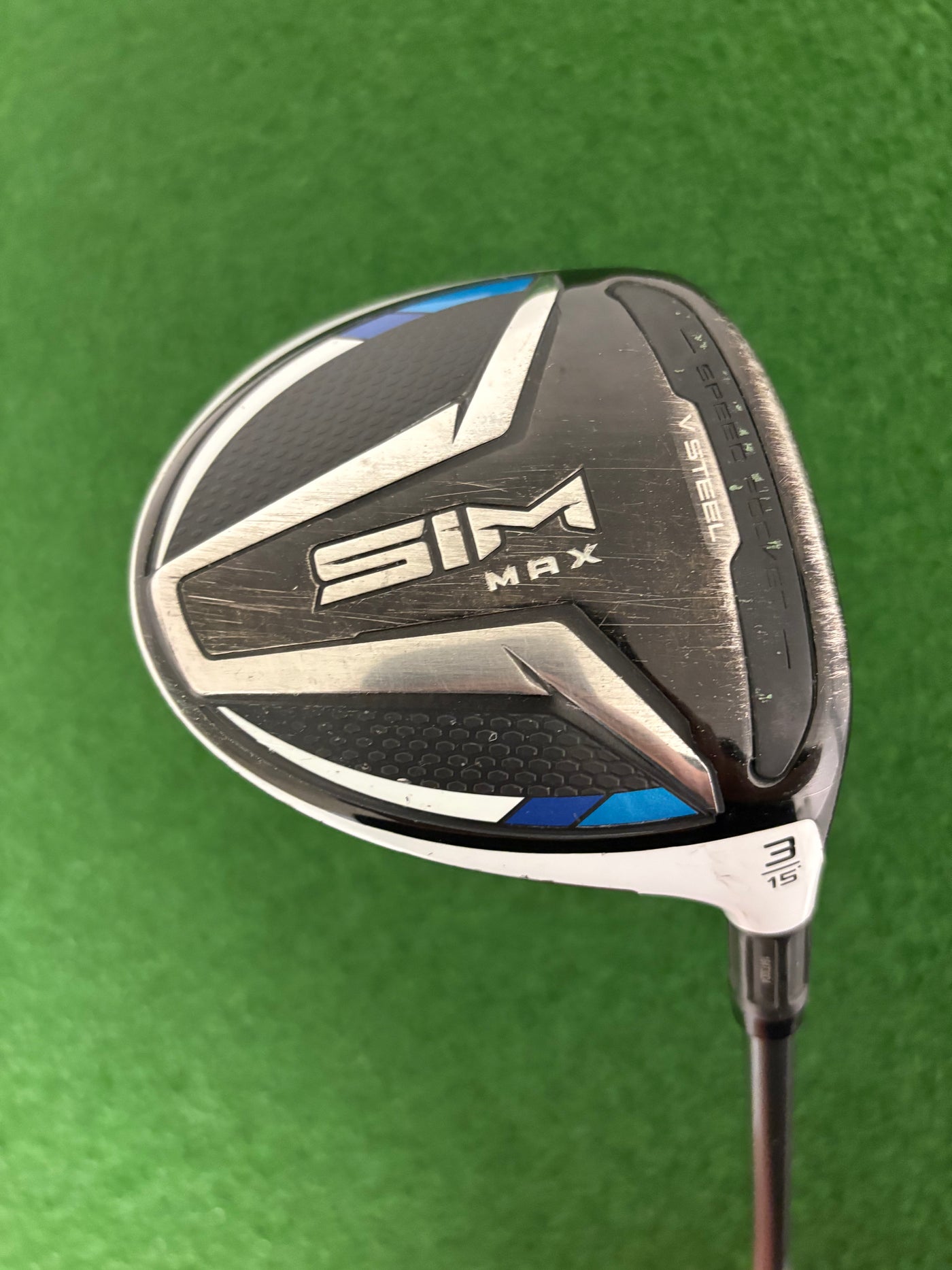 Taylormade Sim Max 15* 3 Wood (Stiff/Regular)