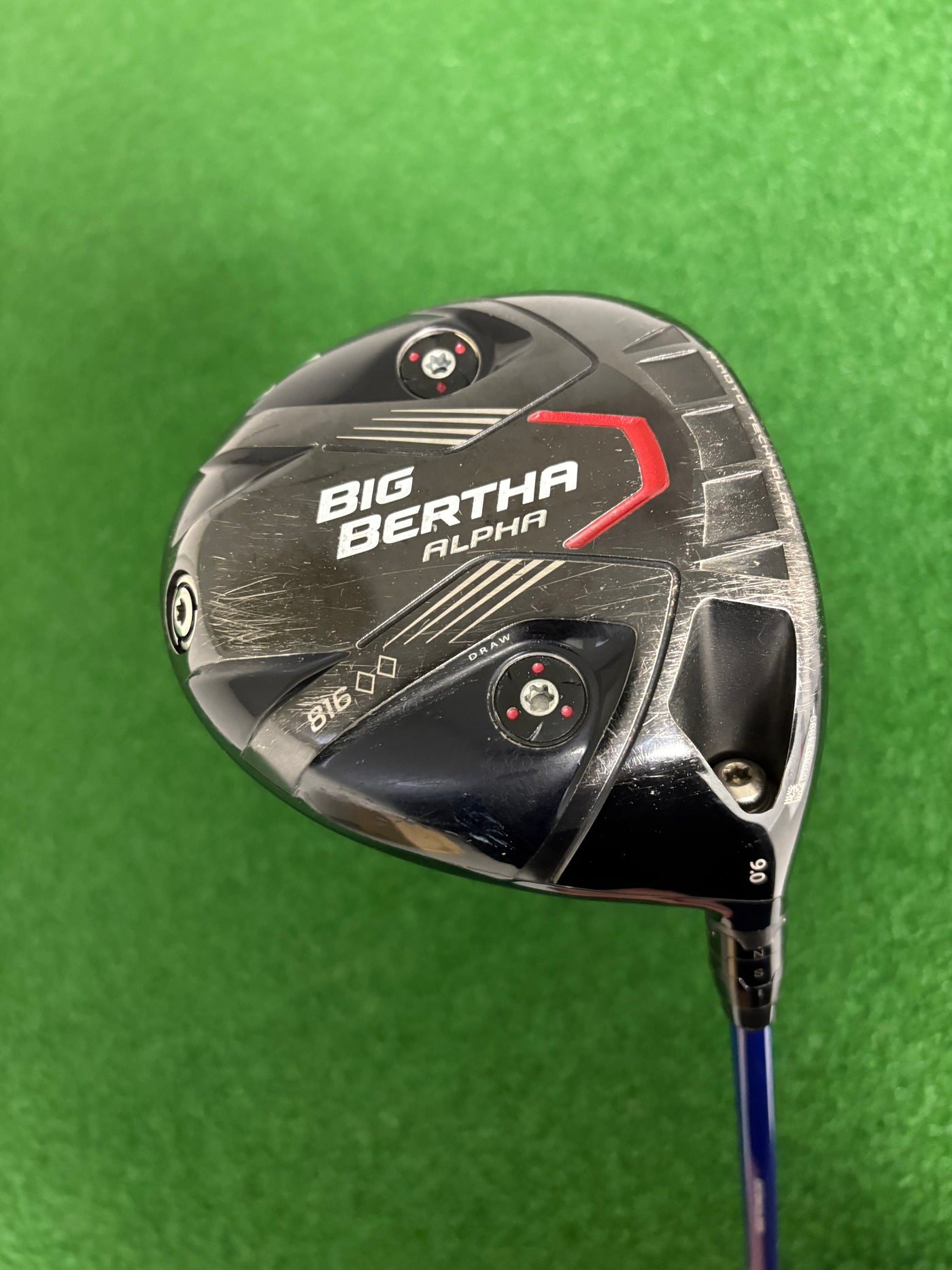 Callaway Big Bertha 816 Double Diamond Alpha 9.0* (Stiff)