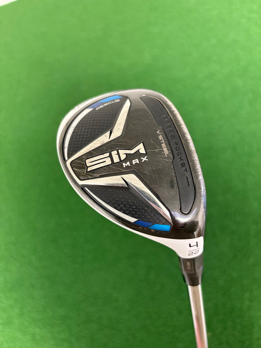 Taylormade Sim Max 22* 4 Hybrid (Stiff)