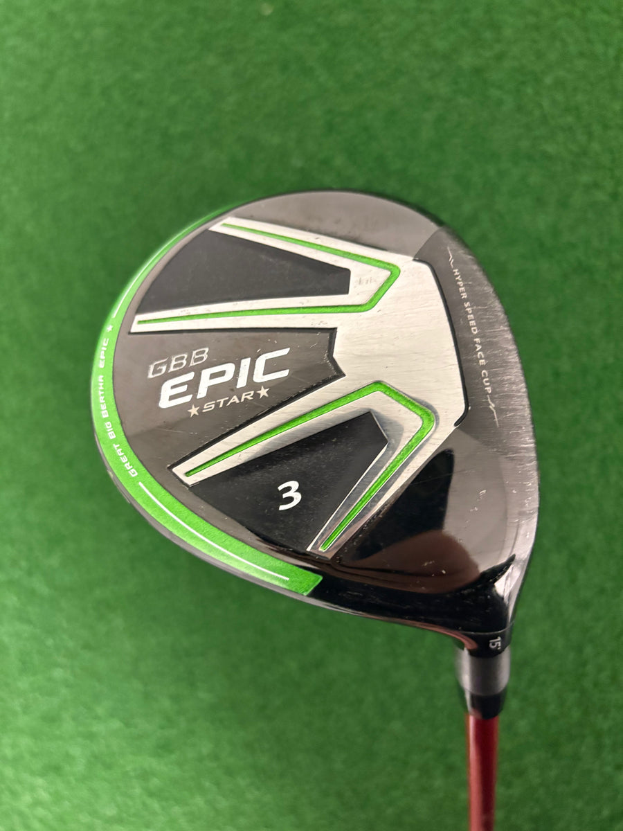 Callaway GBB Epic Star 15* 3 Wood (Stiff)