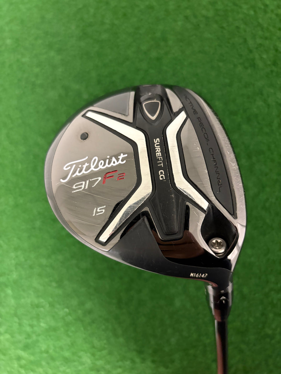 Titleist 917F2 15* 3 Wood (Stiff)