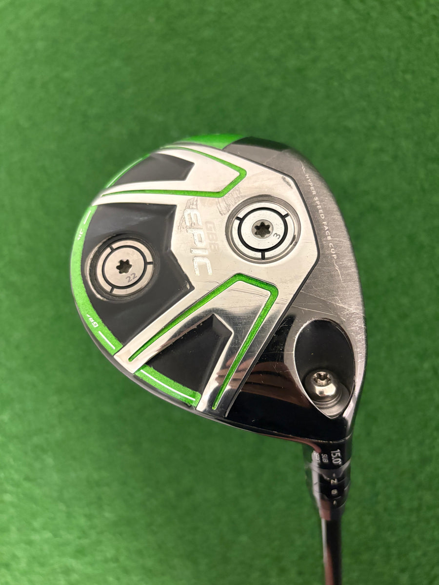 Callaway GBB Epic Sub Zero 15* 3 Wood (Stiff)