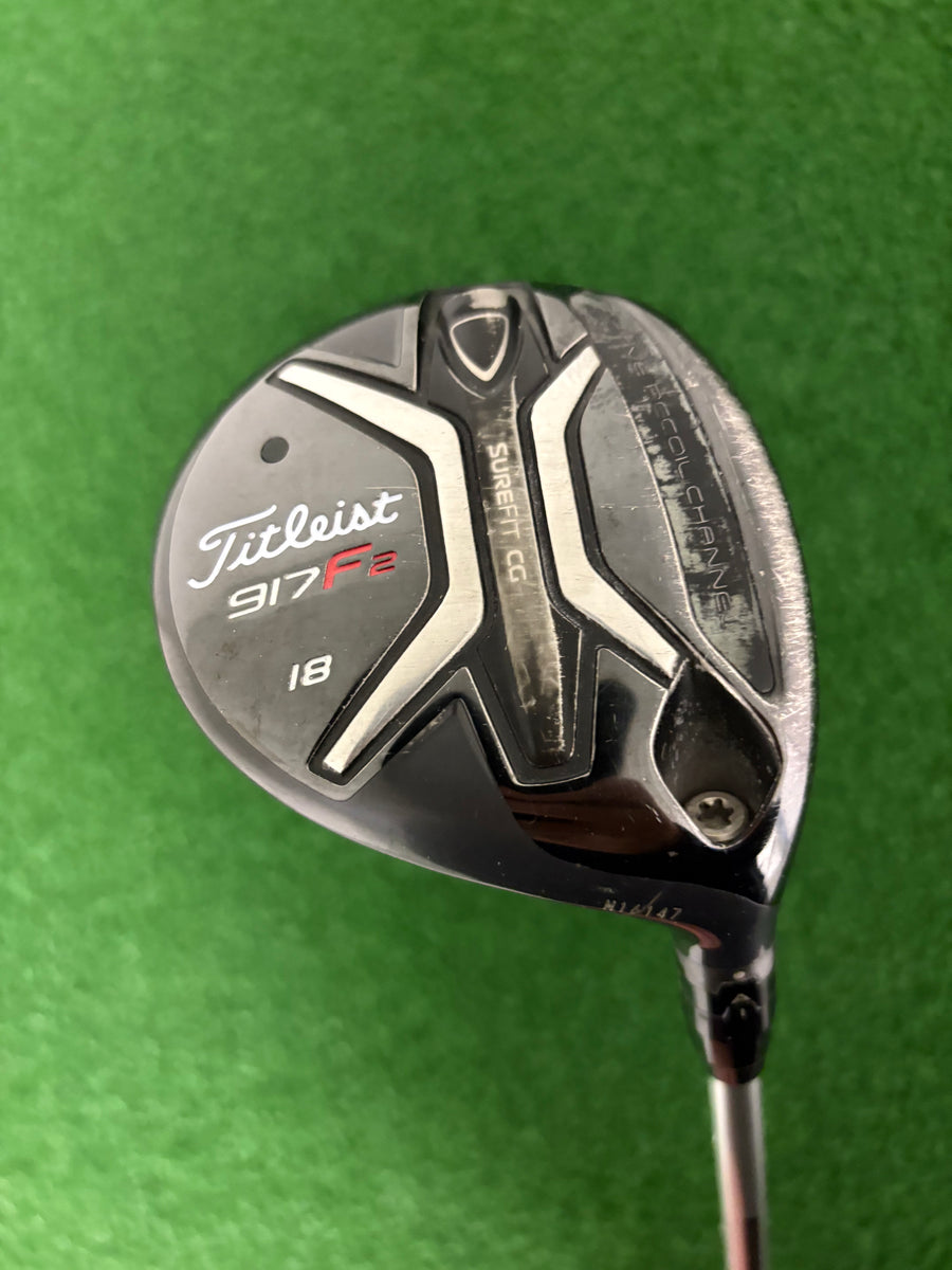 Titleist 917F2 18* 5 Wood (Stiff)