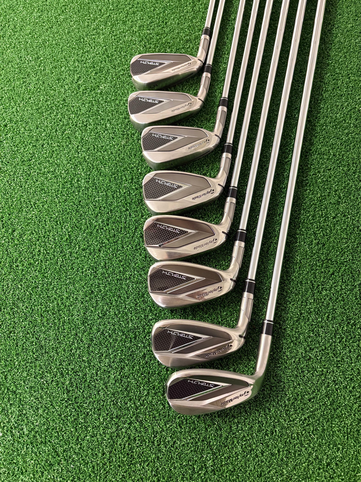 Taylormade Stealth 5-PW + AW + SW (Stiff) L/H