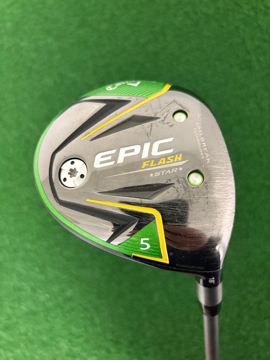 Callaway Epic Flash Star 18* 5 Wood (Stiff/Regular)