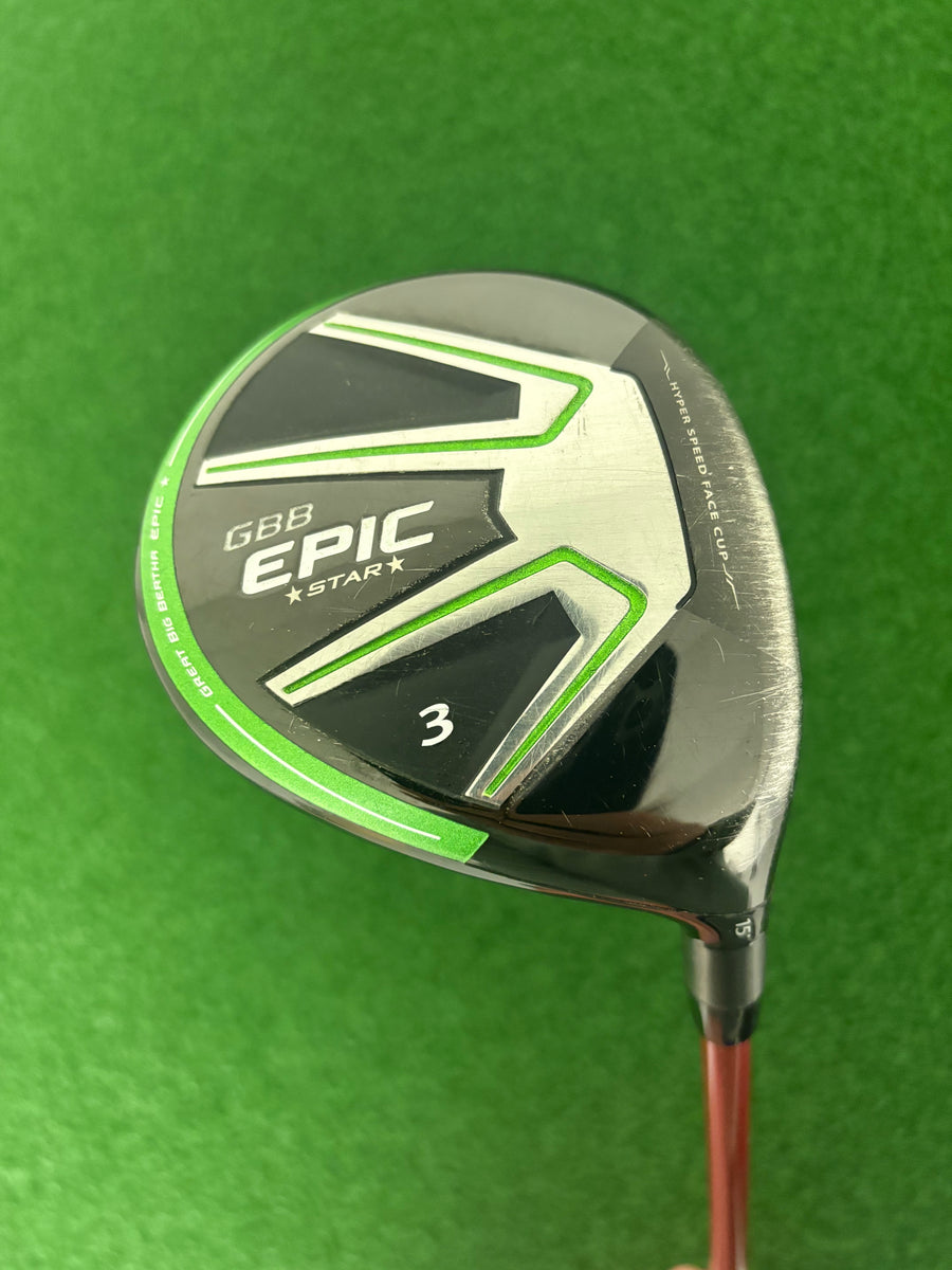 Callaway GBB Epic Star 15* 3 Wood (Stiff)