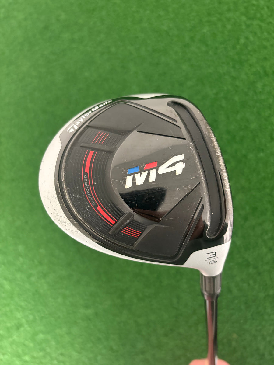 Taylormade M4 15* 3 Wood (Stiff)