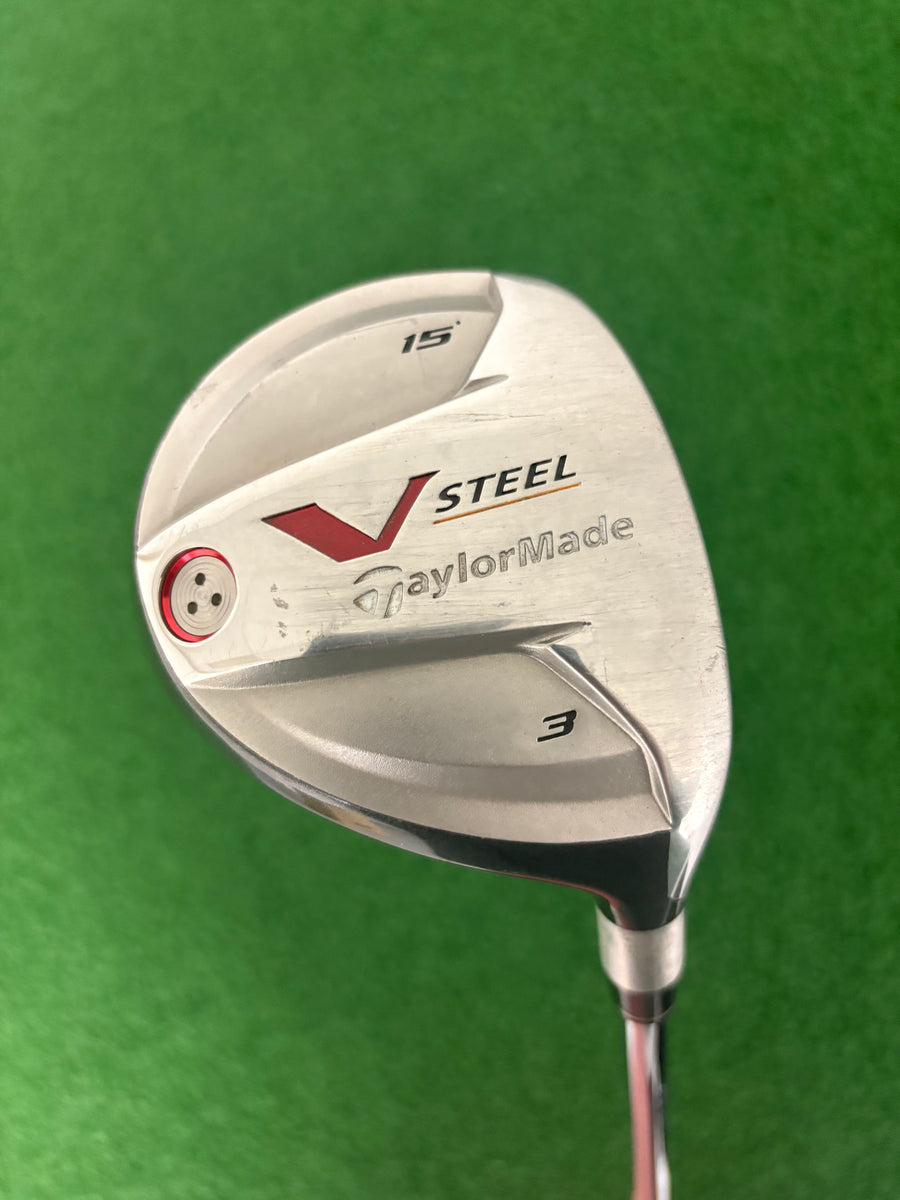 Taylormade V-Steel 15* 3 Wood (Stiff)