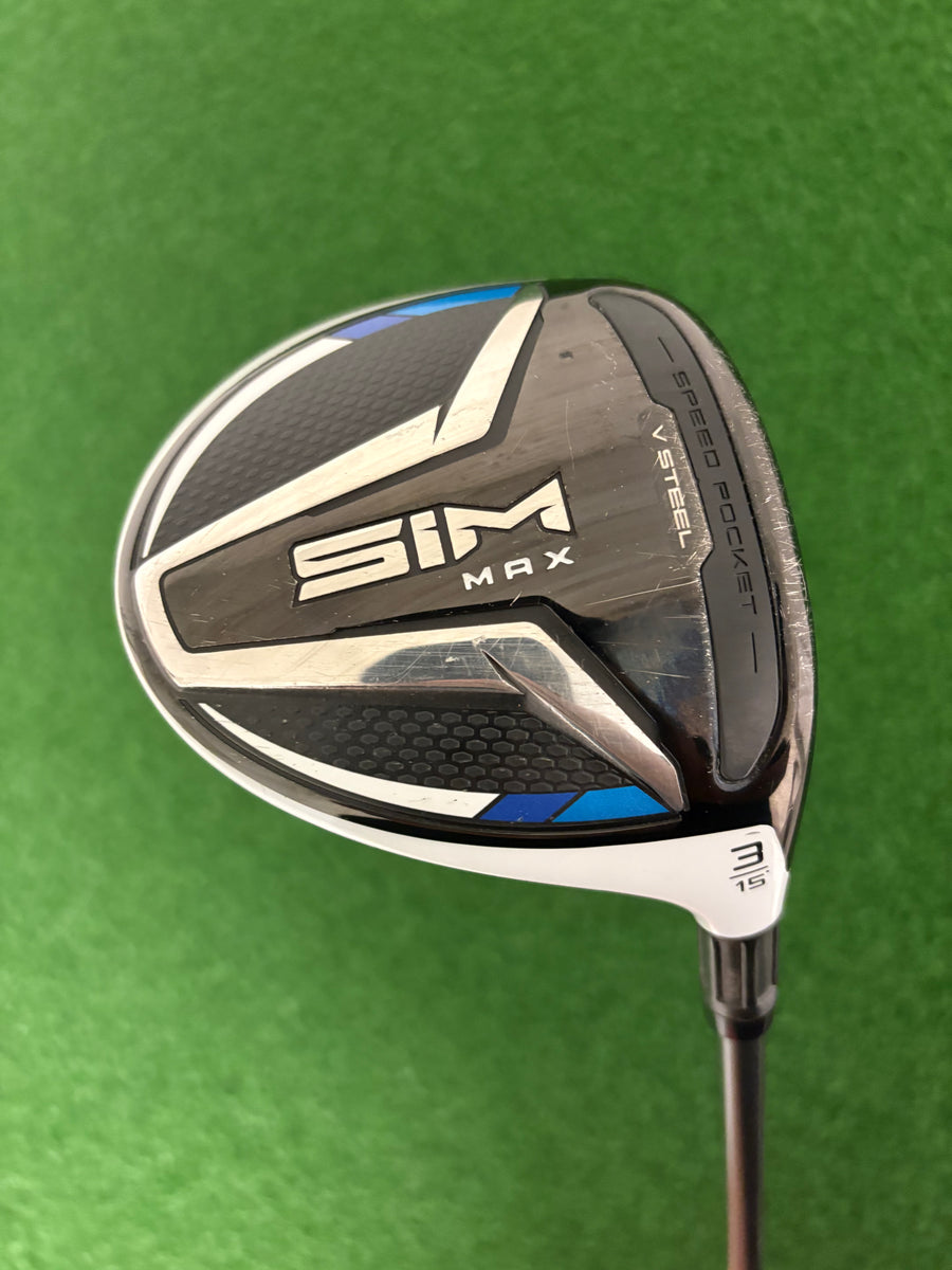 Taylormade Sim Max 15* 3 Wood (Stiff/Regular)