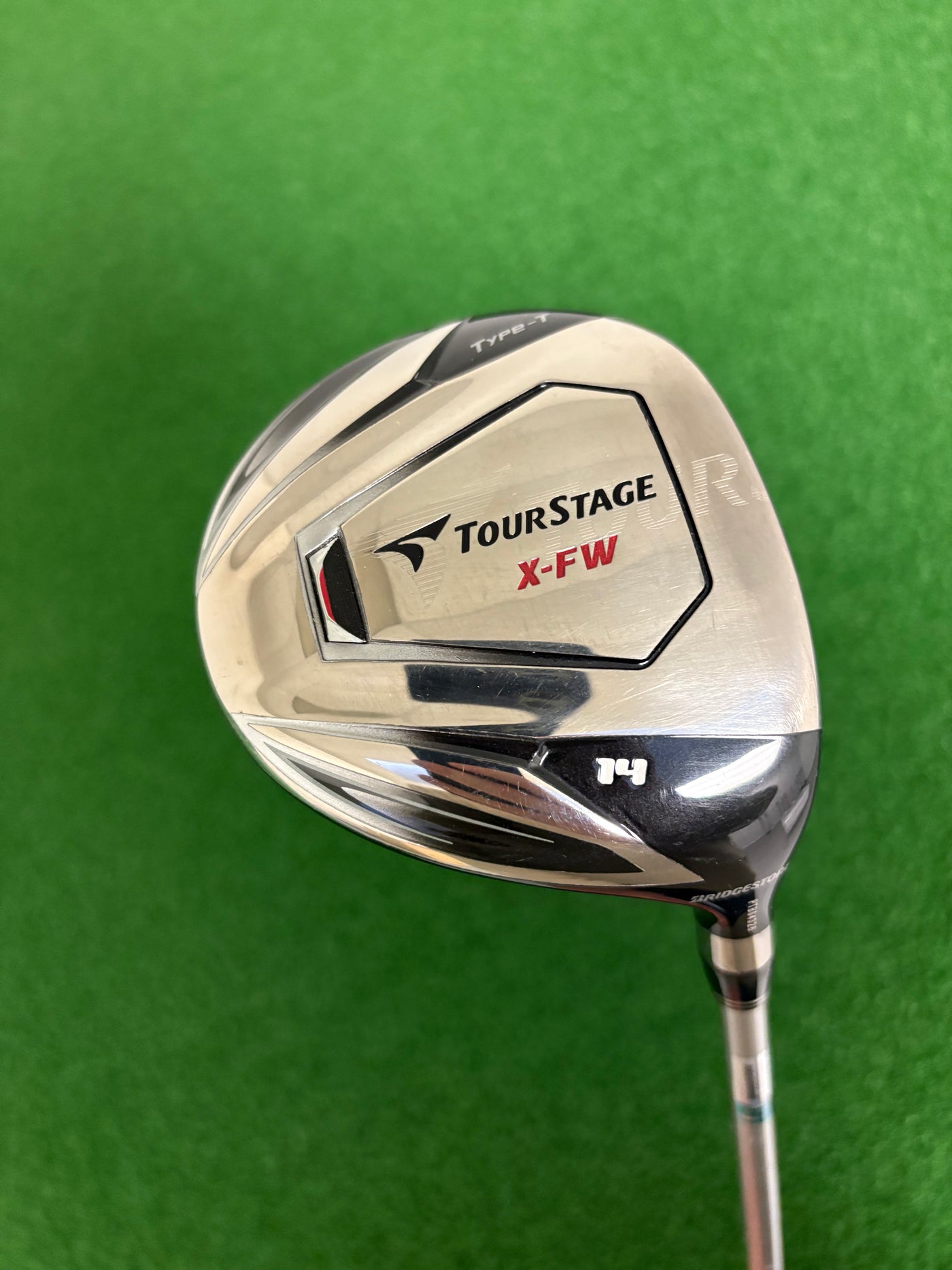 Bridgestone Tour Stage X-FW Type-T (2012) 14* 3 Wood (Stiff)