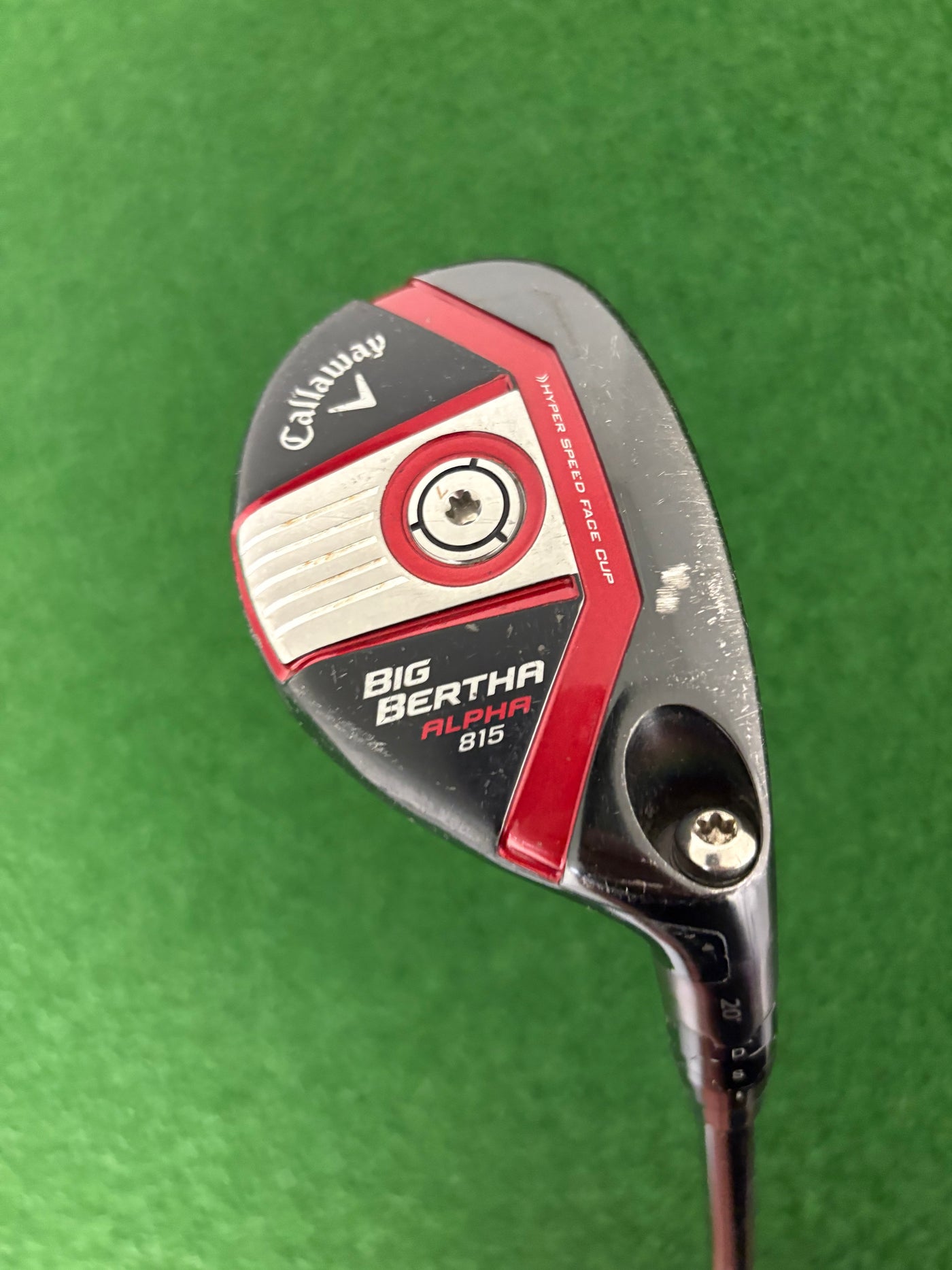 Callaway Big Bertha Alpha 815 20* 3 Hybrid (Stiff)