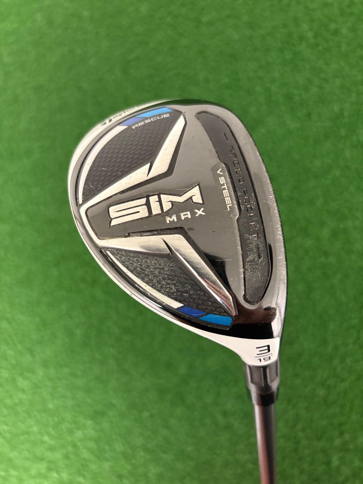 Taylormade Sim Max 19* 3 Hybrid (Stiff)