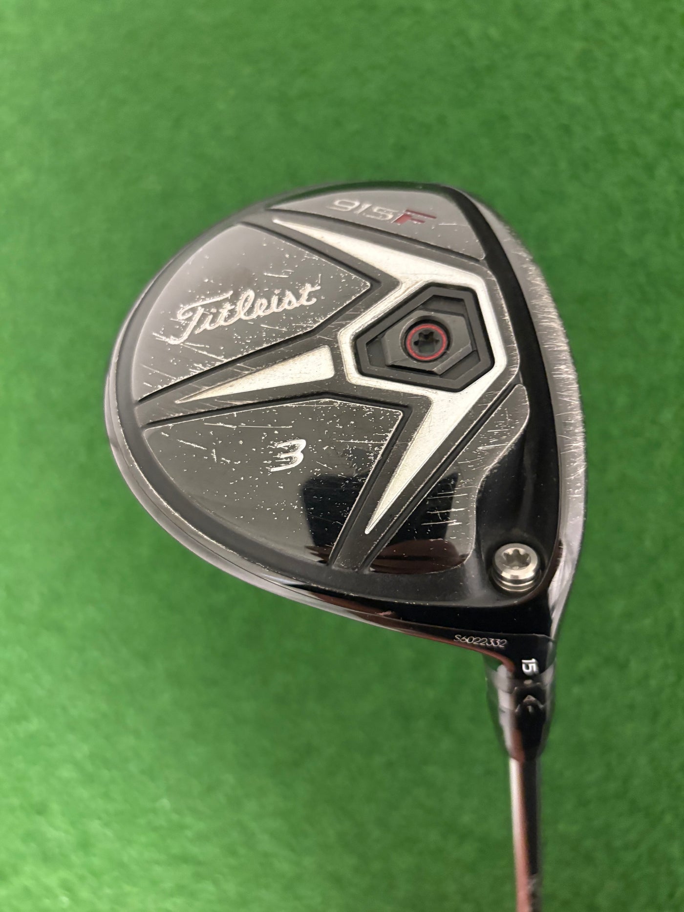 Titleist 915F 15* 3 Wood (Stiff)