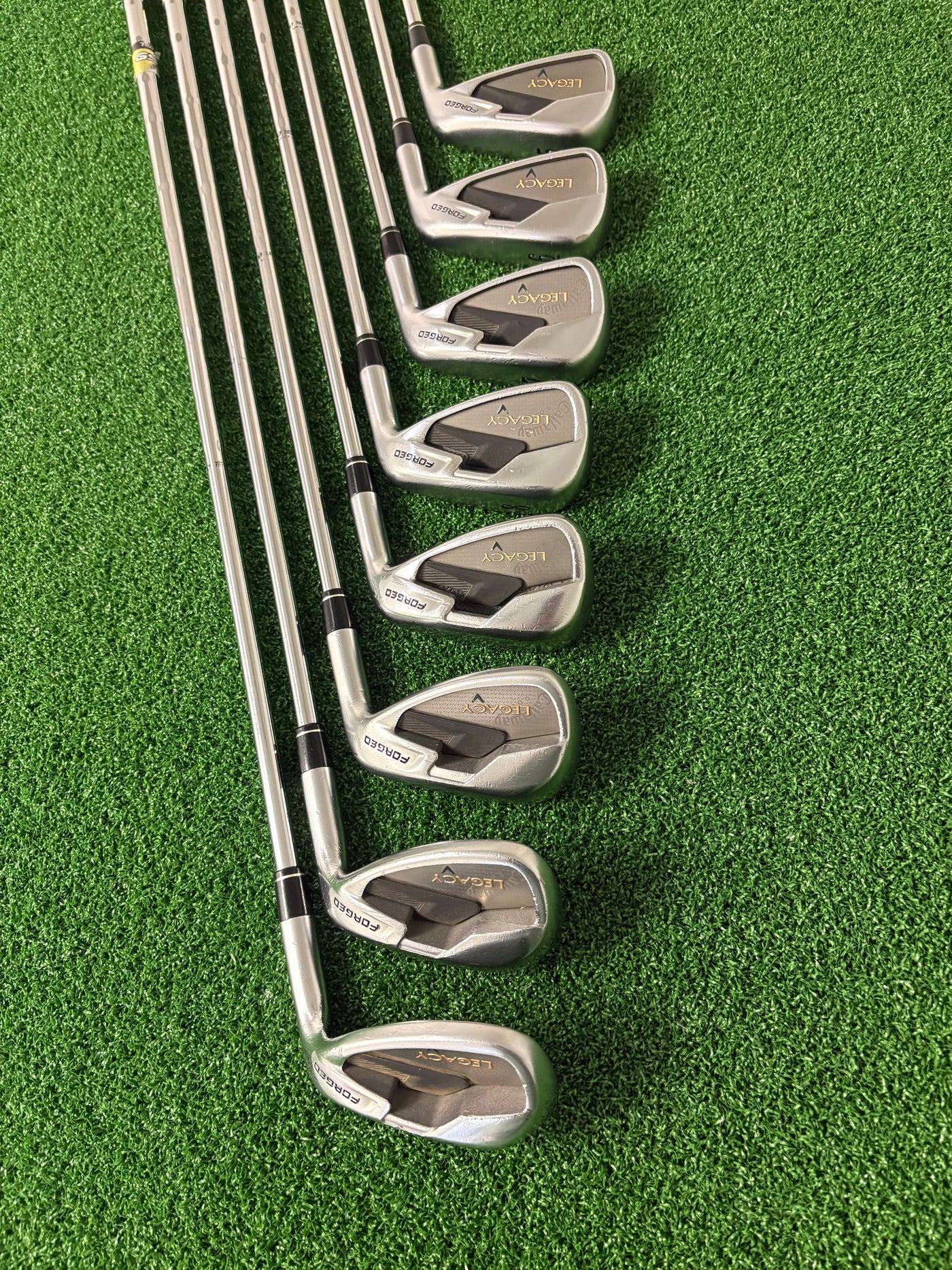 Callaway Legacy Forged 5-PW + AW + SW (Stiff)