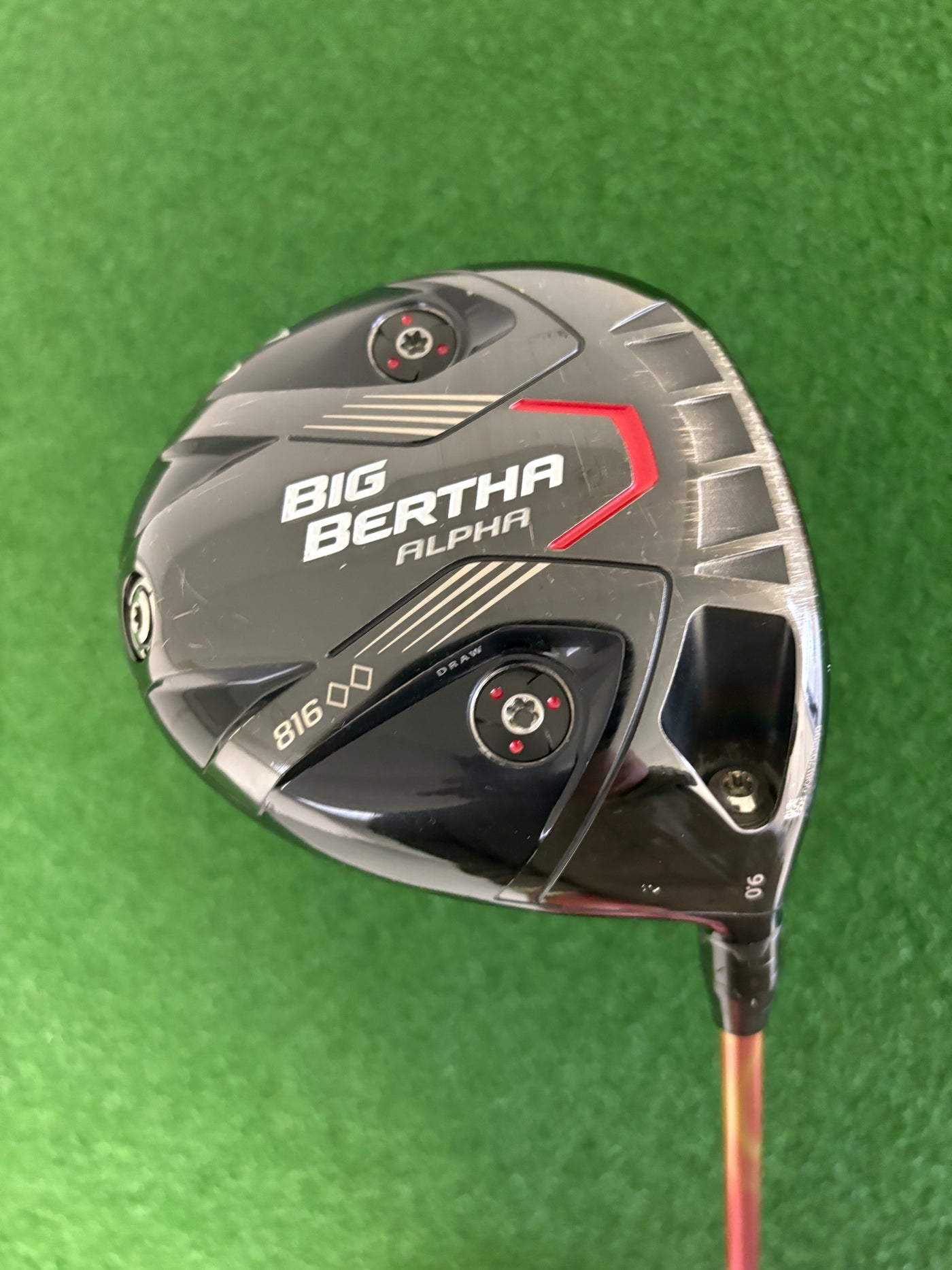 Callaway Big Bertha 816 Alpha Double Diamond 9.0* (Stiff)
