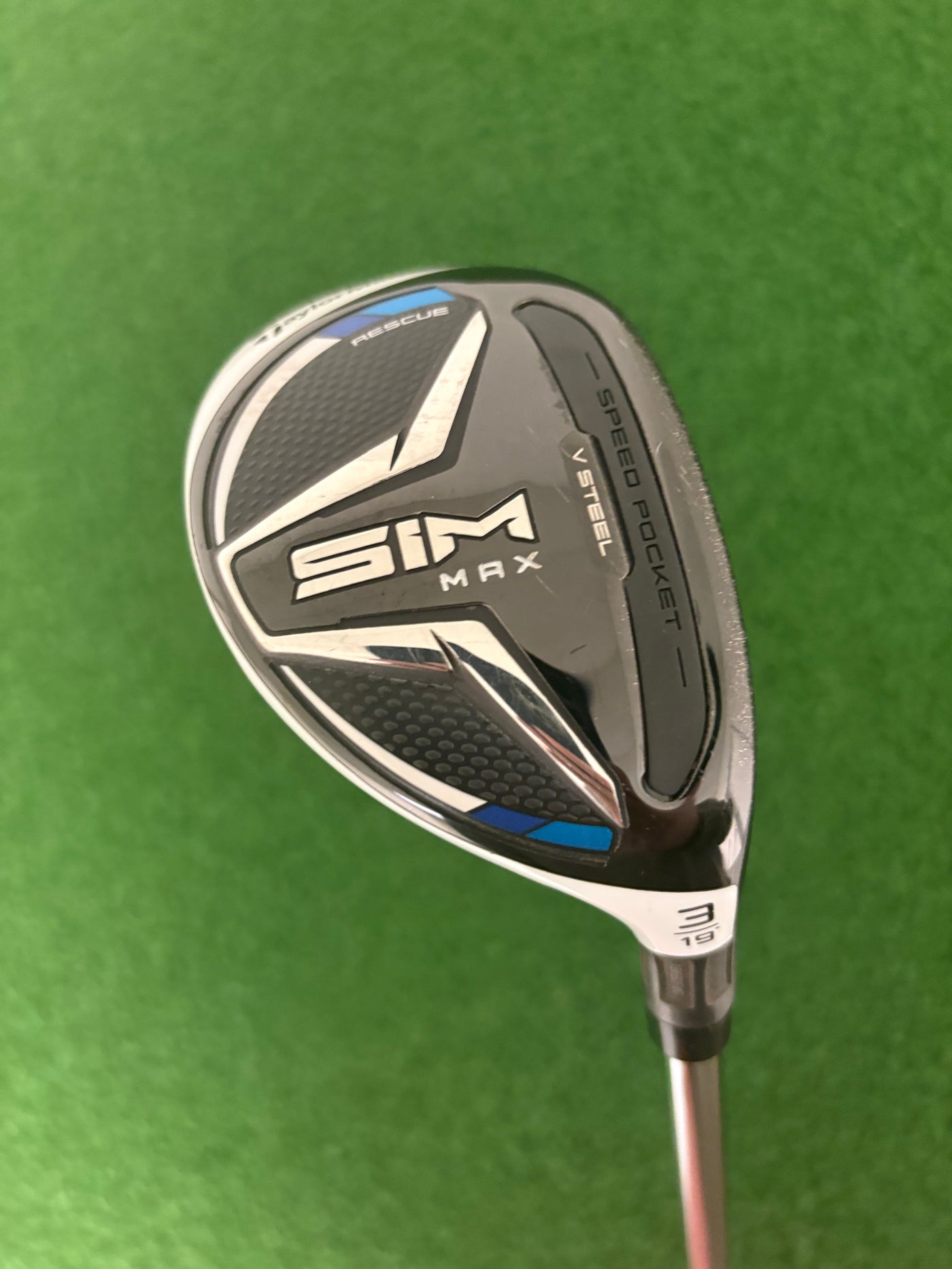 Taylormade Sim Max 19* 3 Hybrid (Stiff)