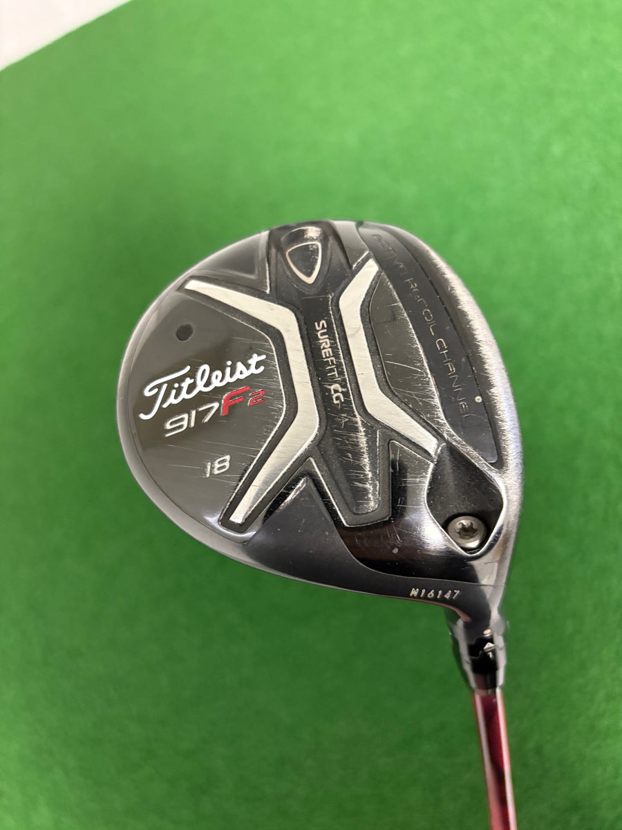 Titleist 917F2 18* 5 Wood (Stiff)