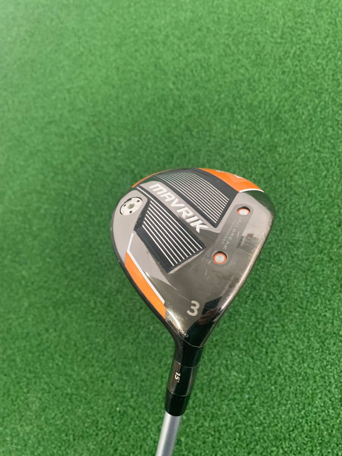 Callaway Mavrik 15* 3 Wood (Stiff)