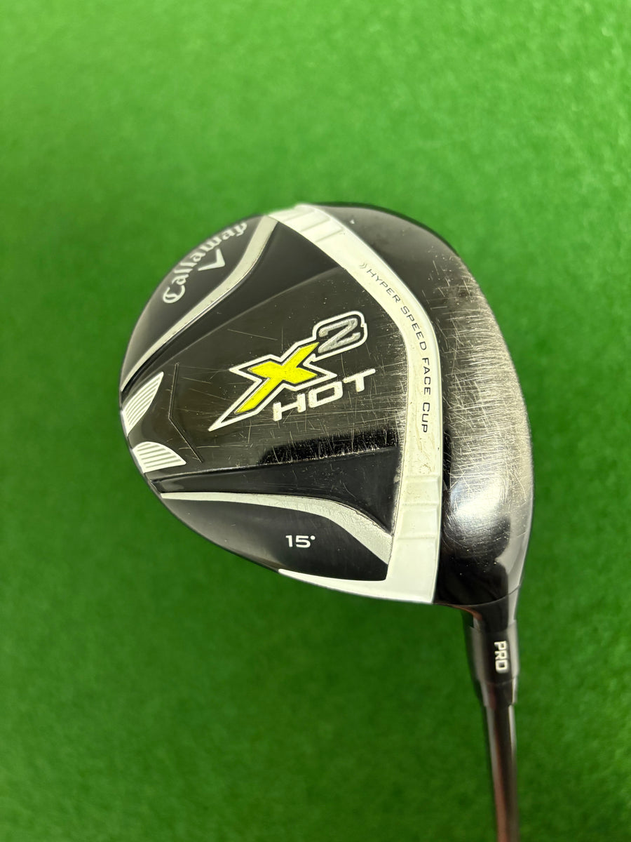 Callaway X2 Hot Pro 15* 3 Wood (Stiff)