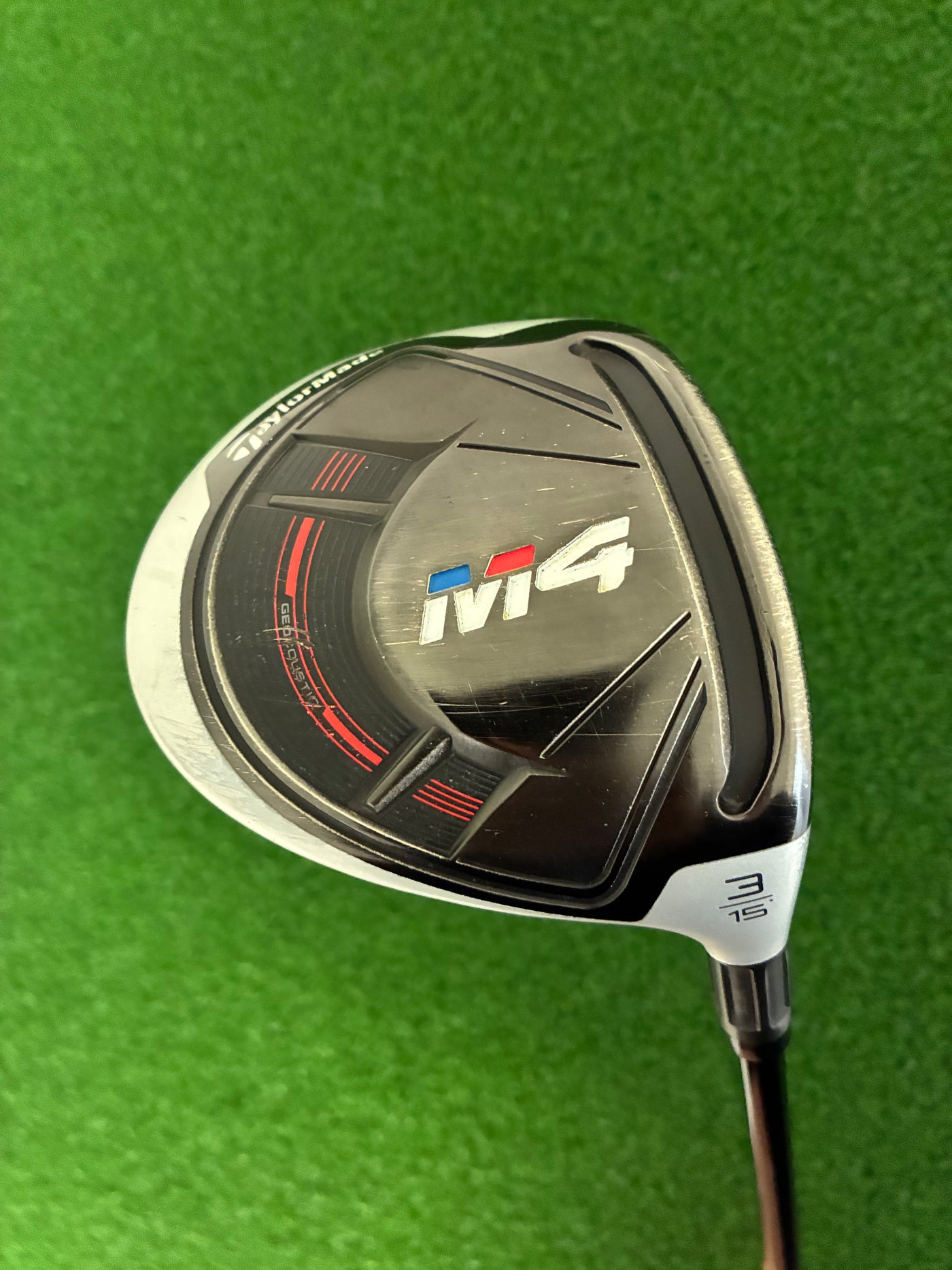 Taylormade M4 15* 3 Wood (Stiff)