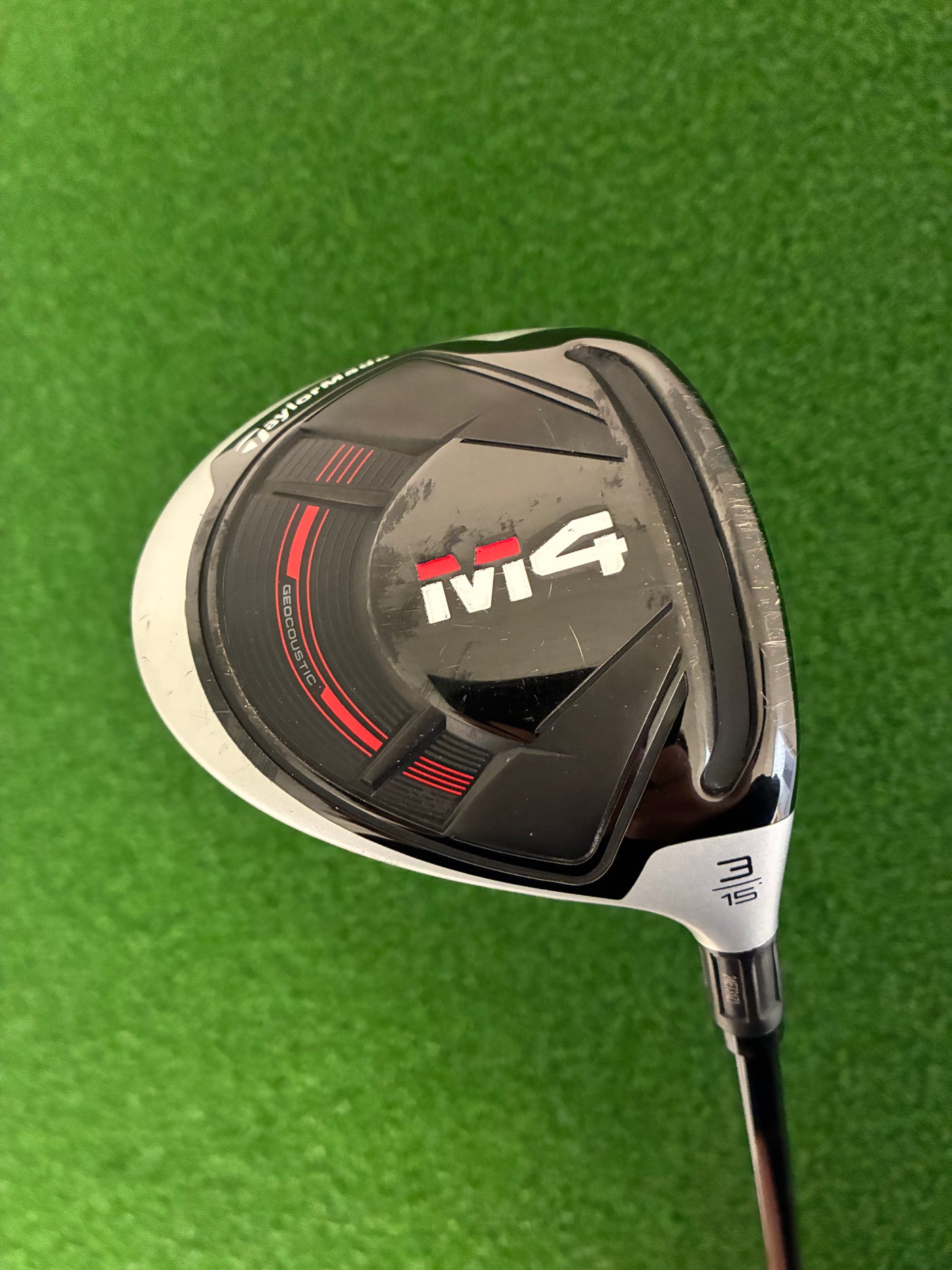 Taylormade M4 (2021) 15* 3 Wood (Stiff)
